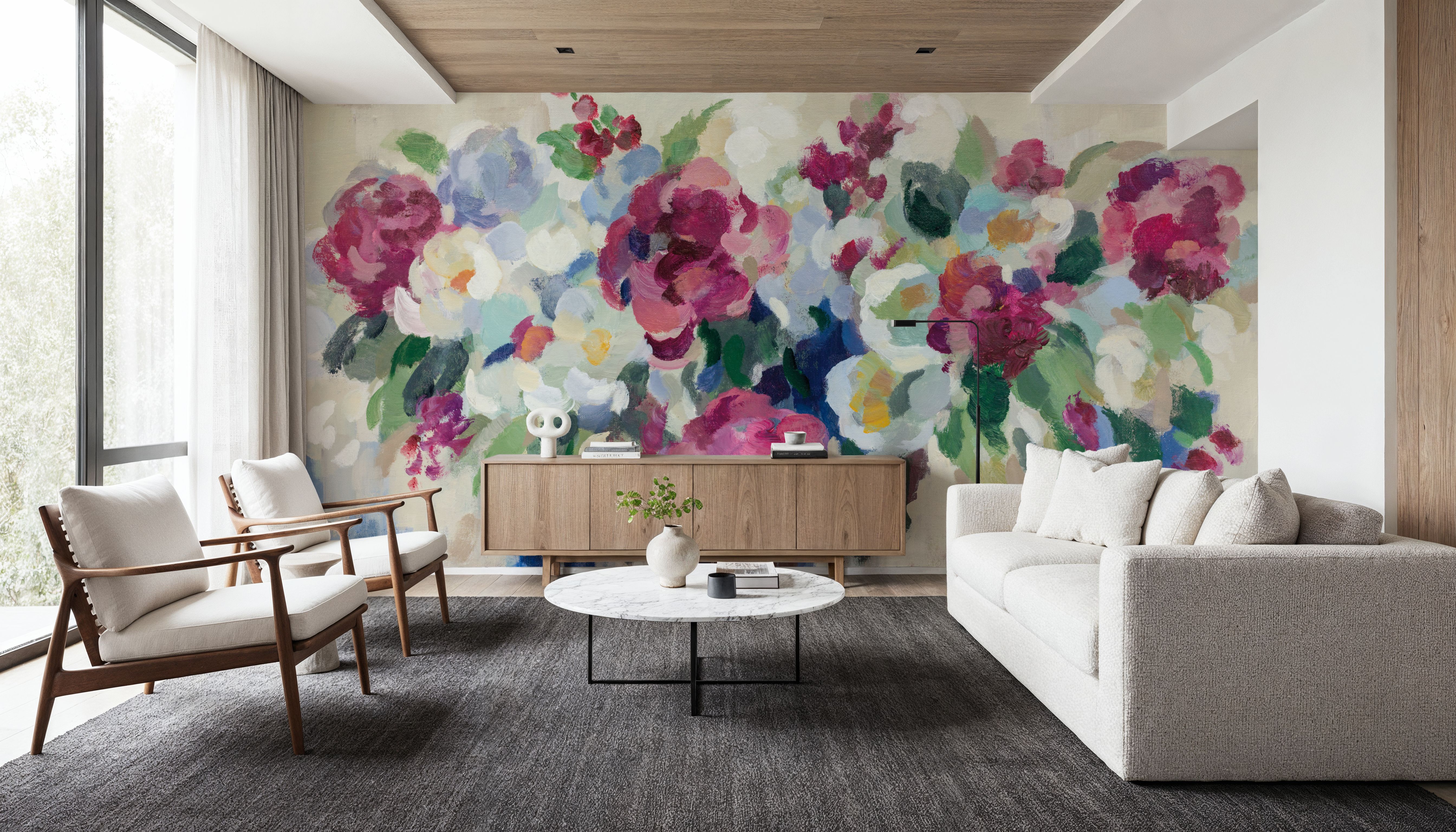 Lush Bouquet, Carte da parati