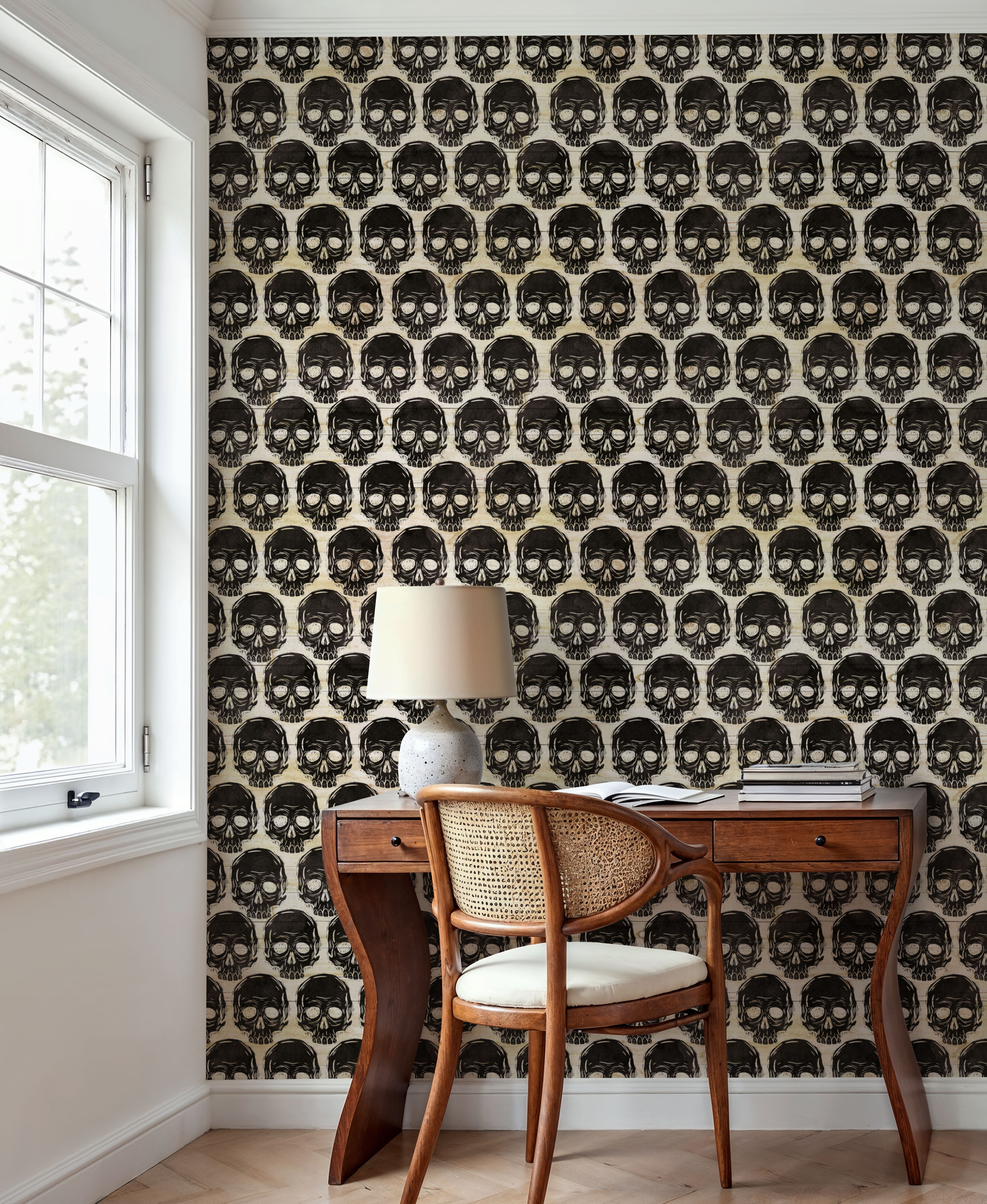 Skulls Everywhere Black