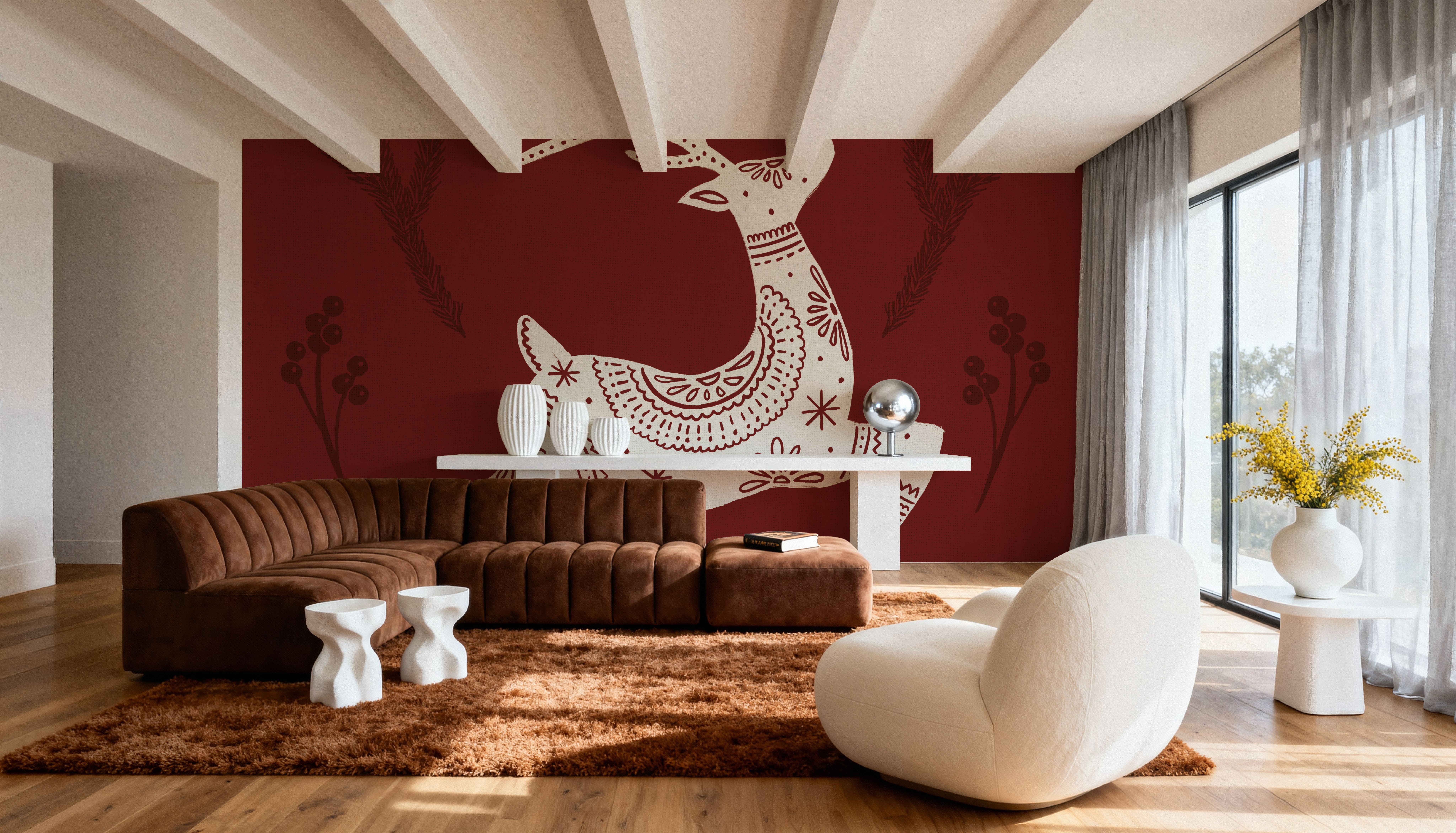 Holiday Form III, Papier peint