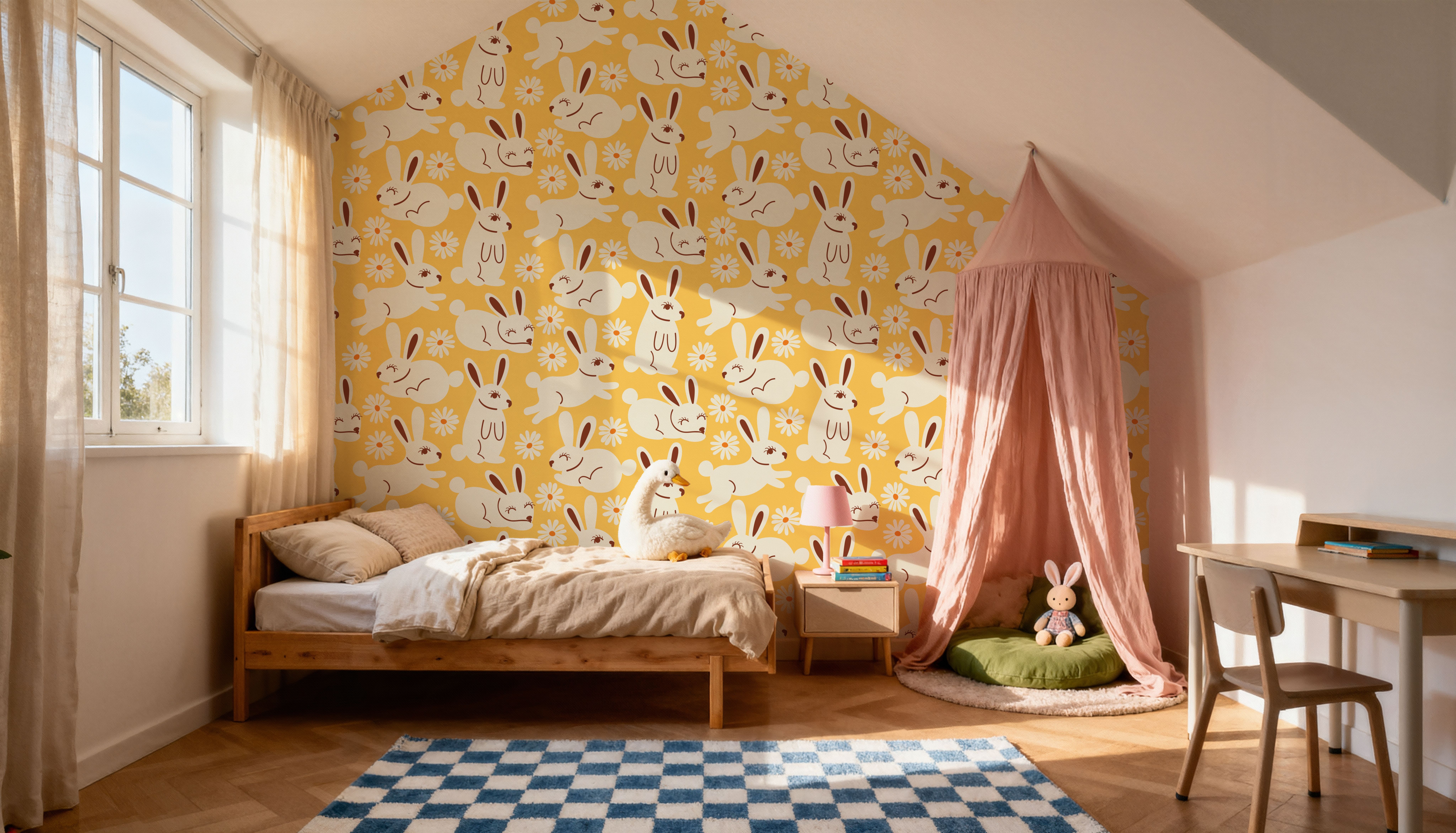 Blissful Bunnies, Yellow