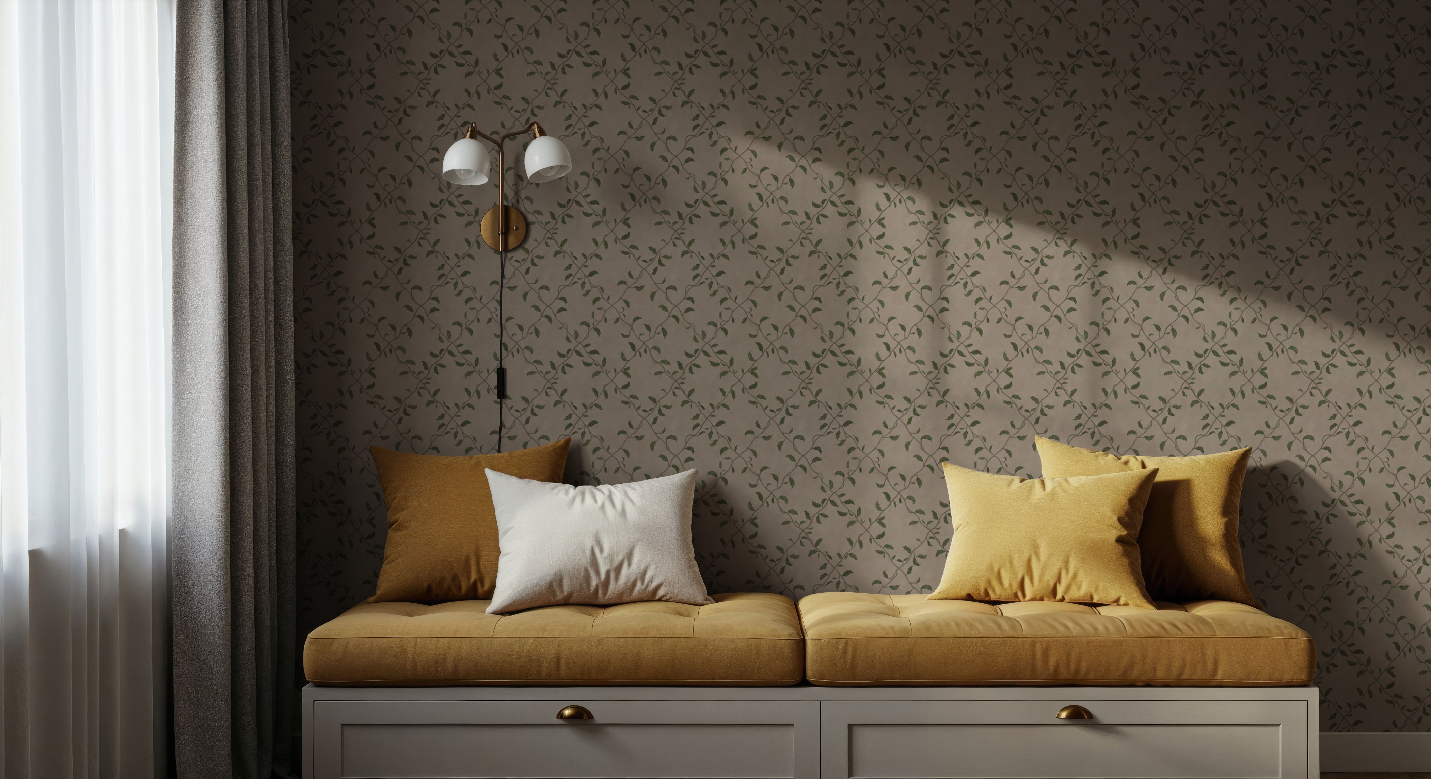 Emerlad Trellis Petite, Beige