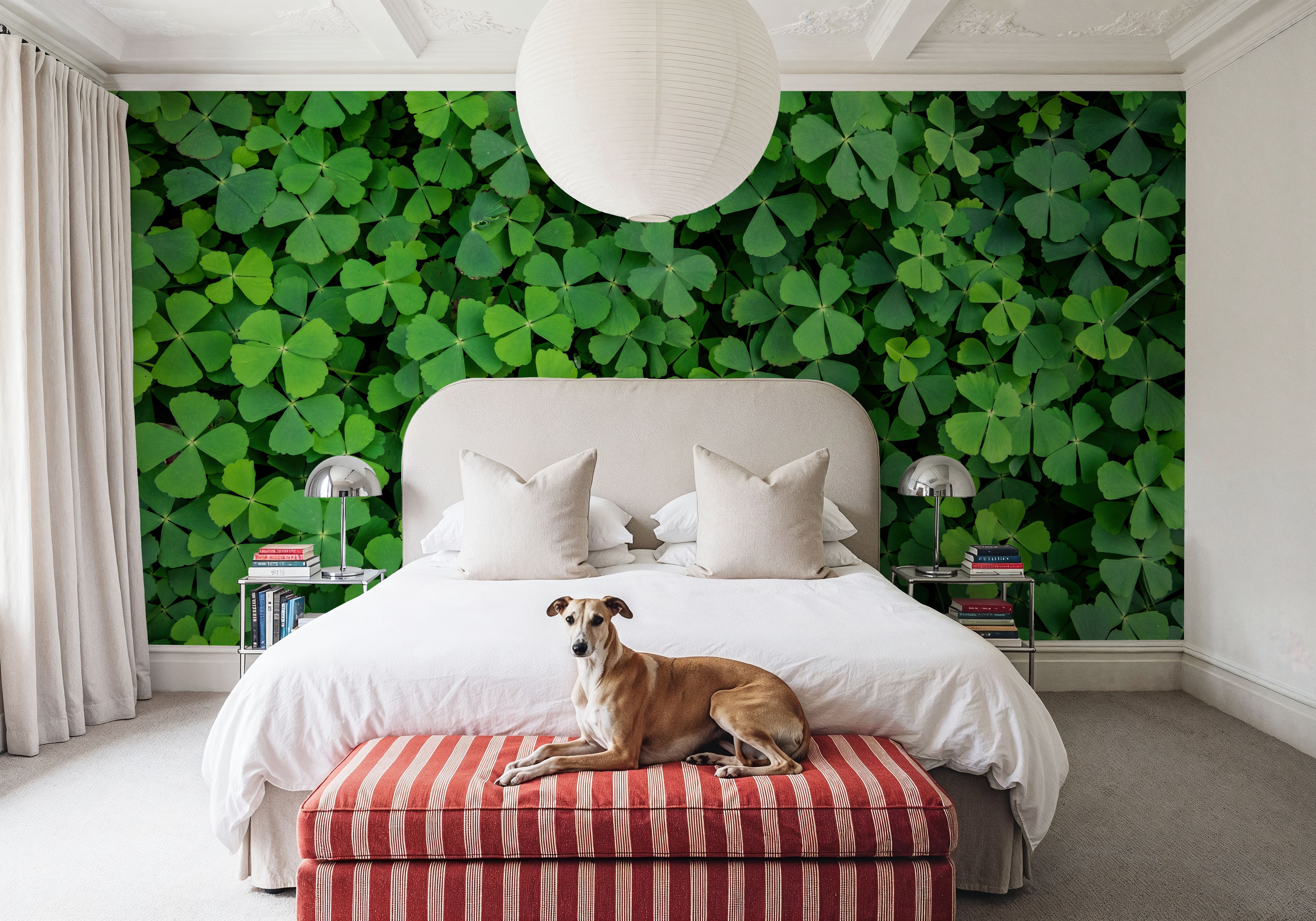 Clover Carpet, Papier peint