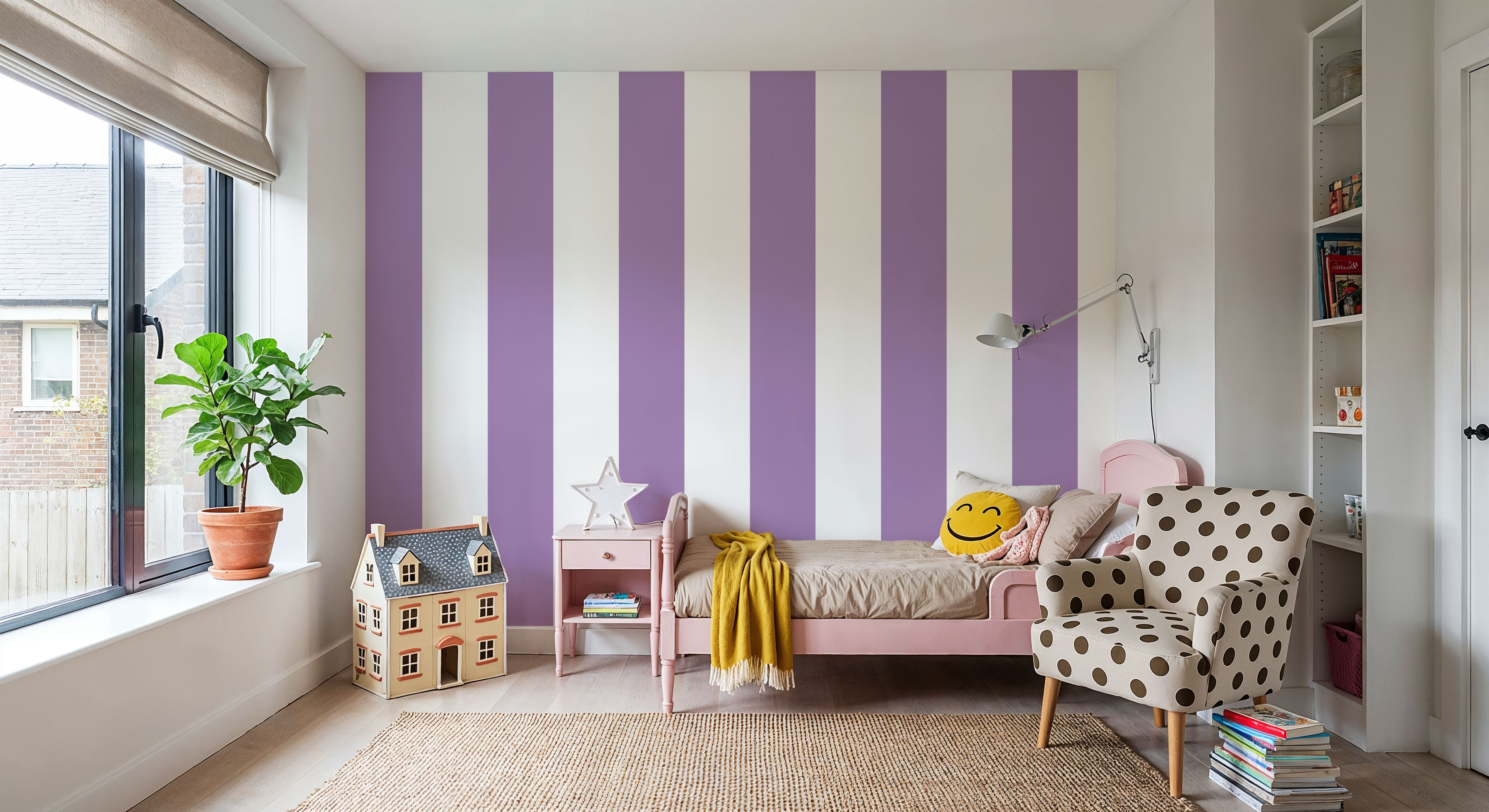 Circus Stripes, Purple