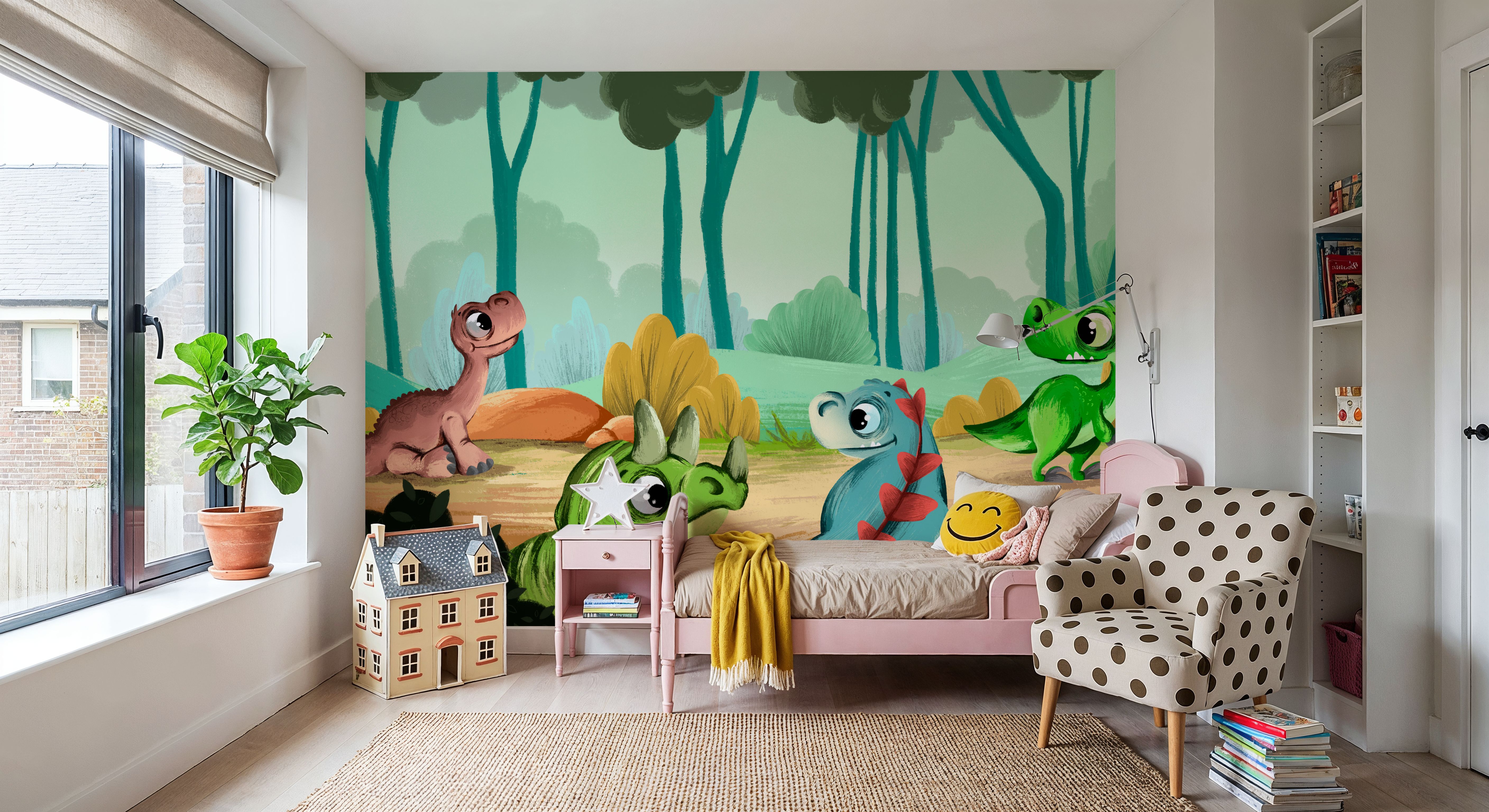 Cute Baby Dinosaur Friends