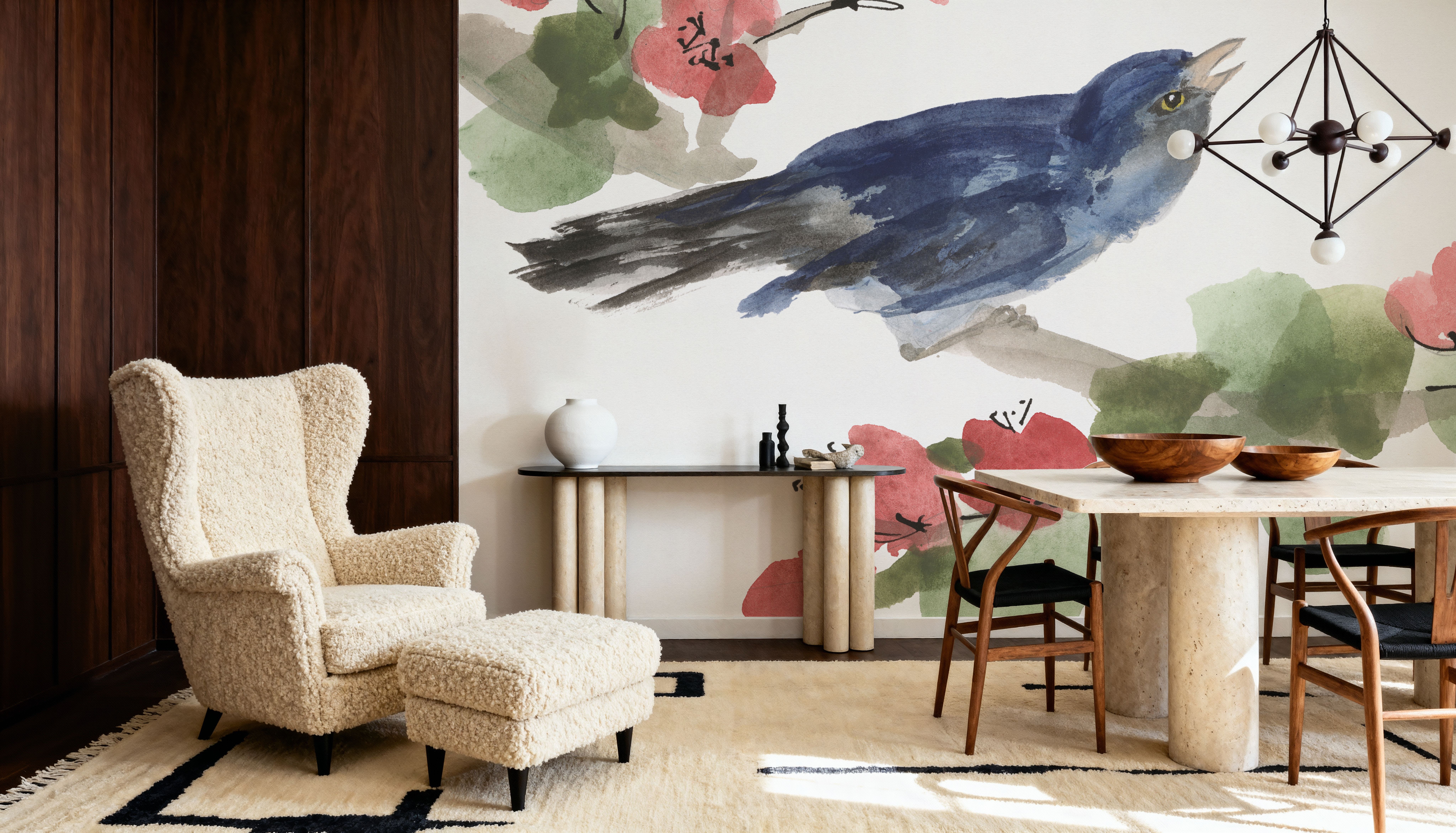 Bird and Blossoms III