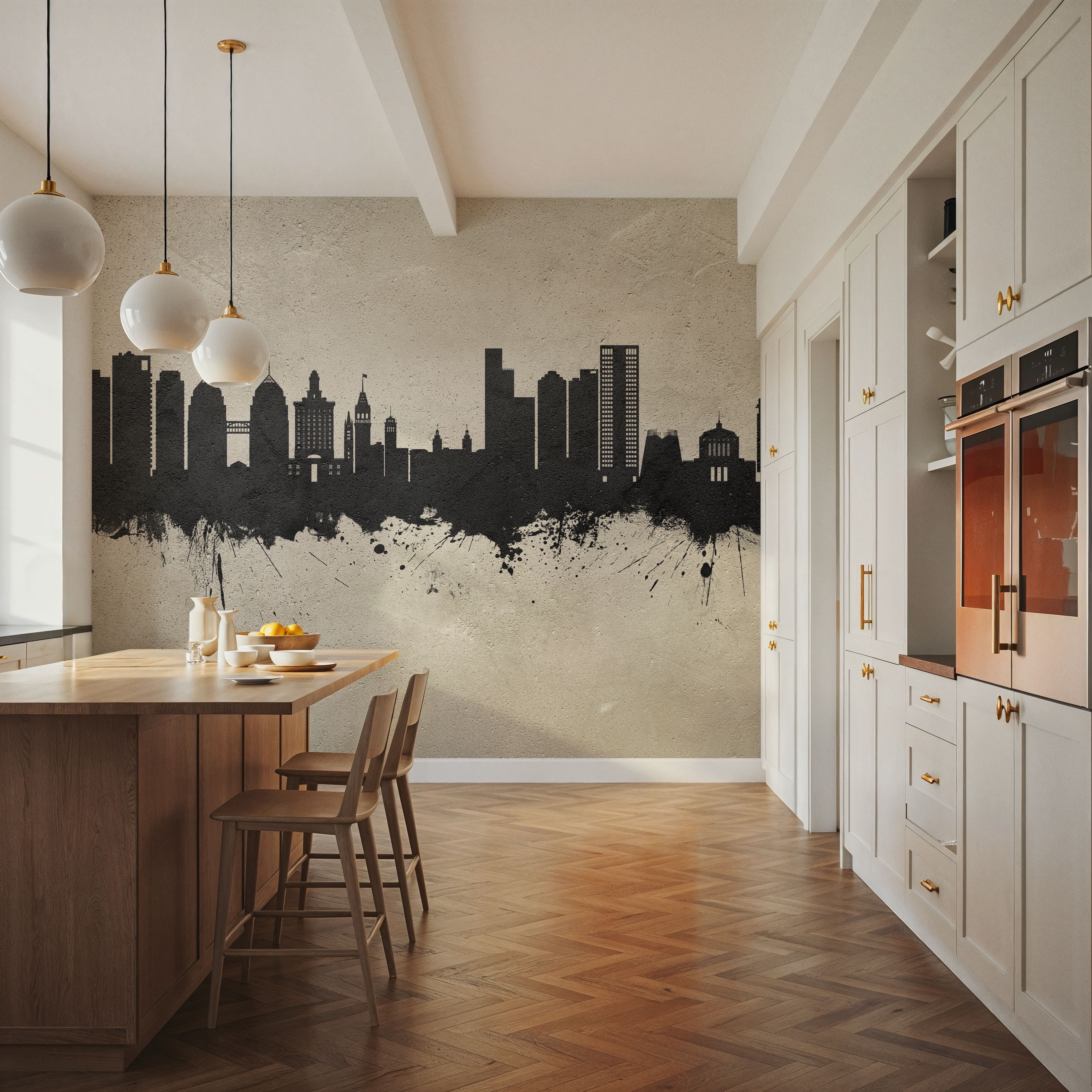 Oakland California Skyline Concrete