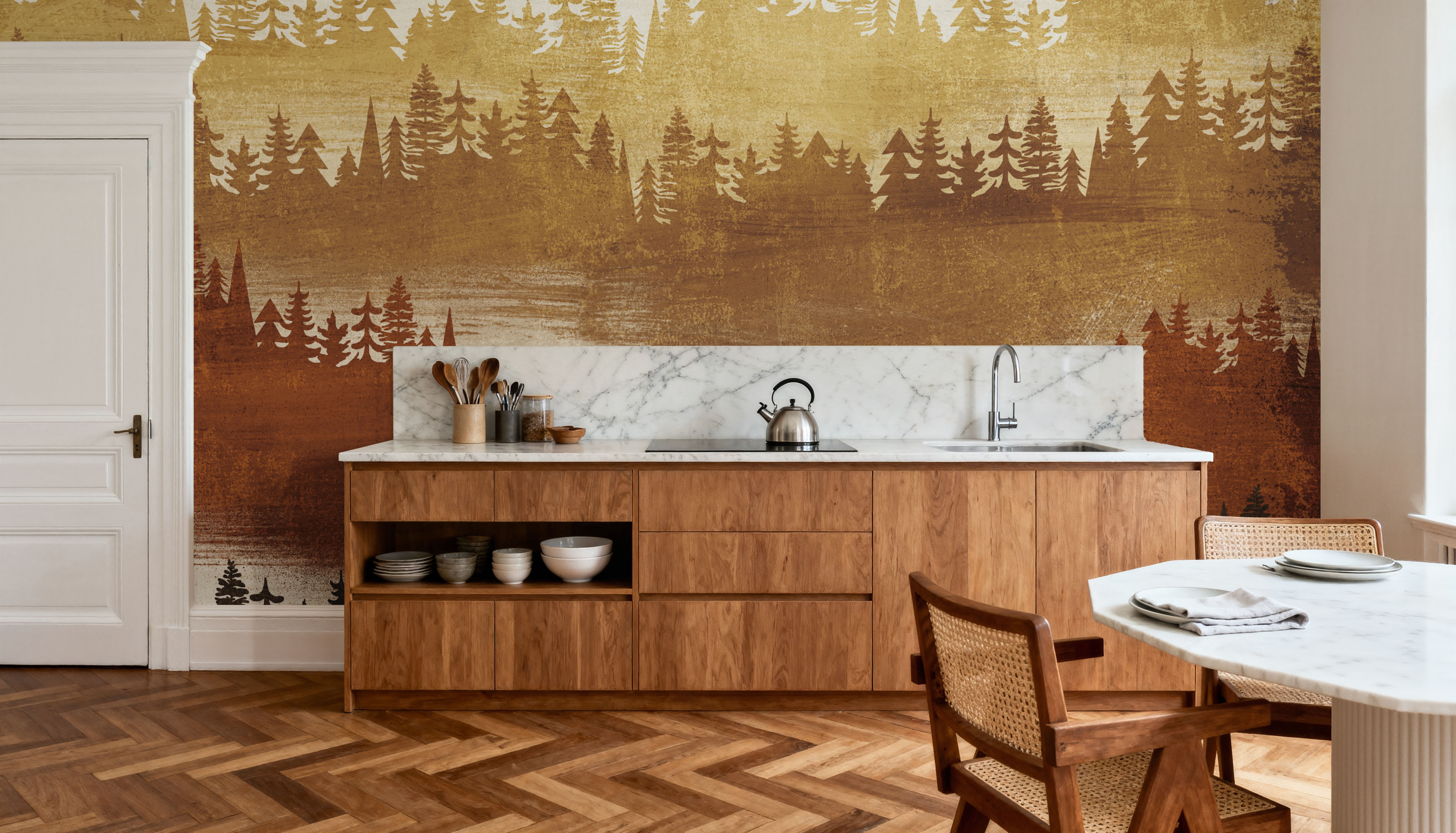 Mountainscape Spice, Wallpaper