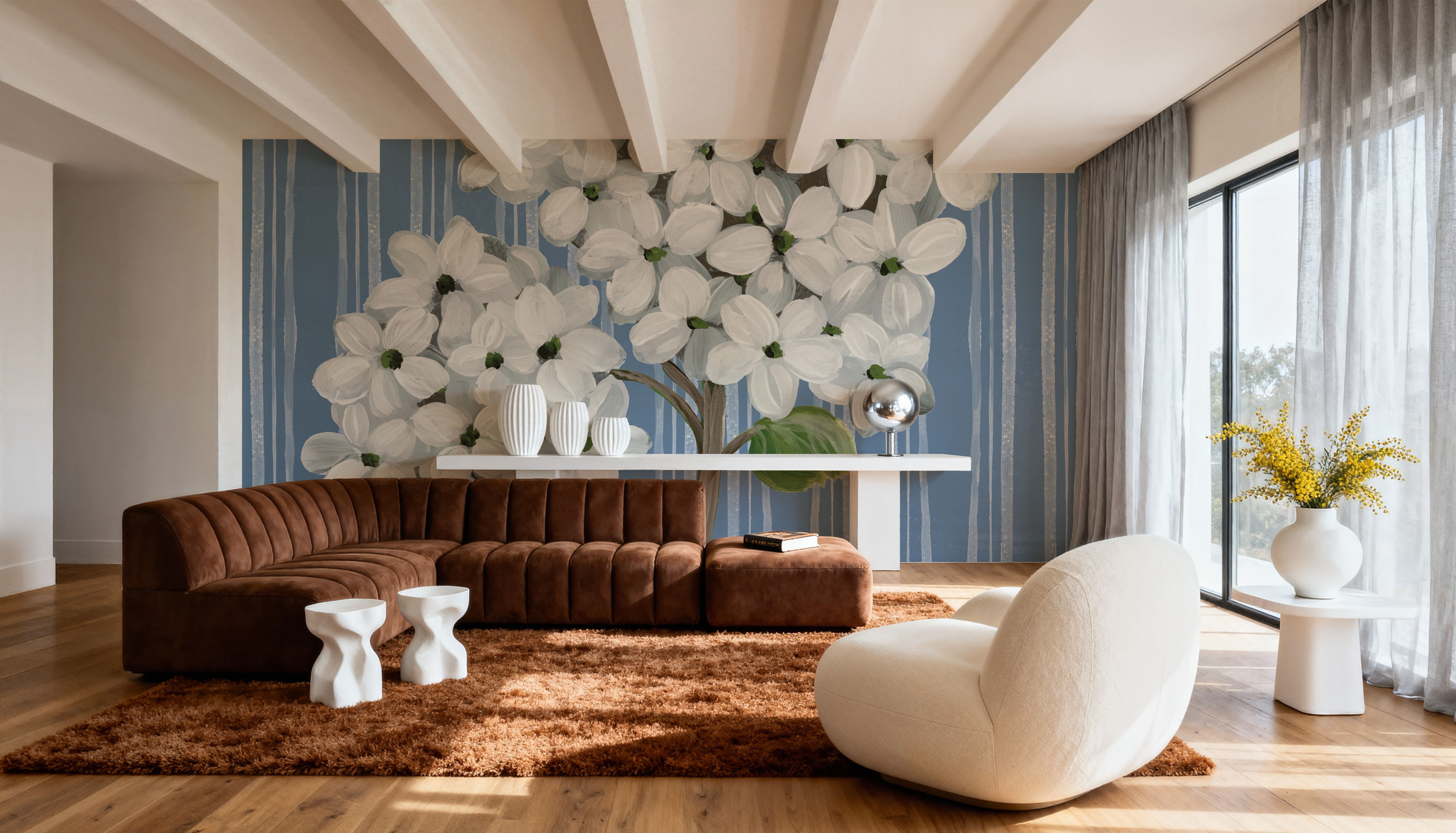French Blue Hydrangeas II