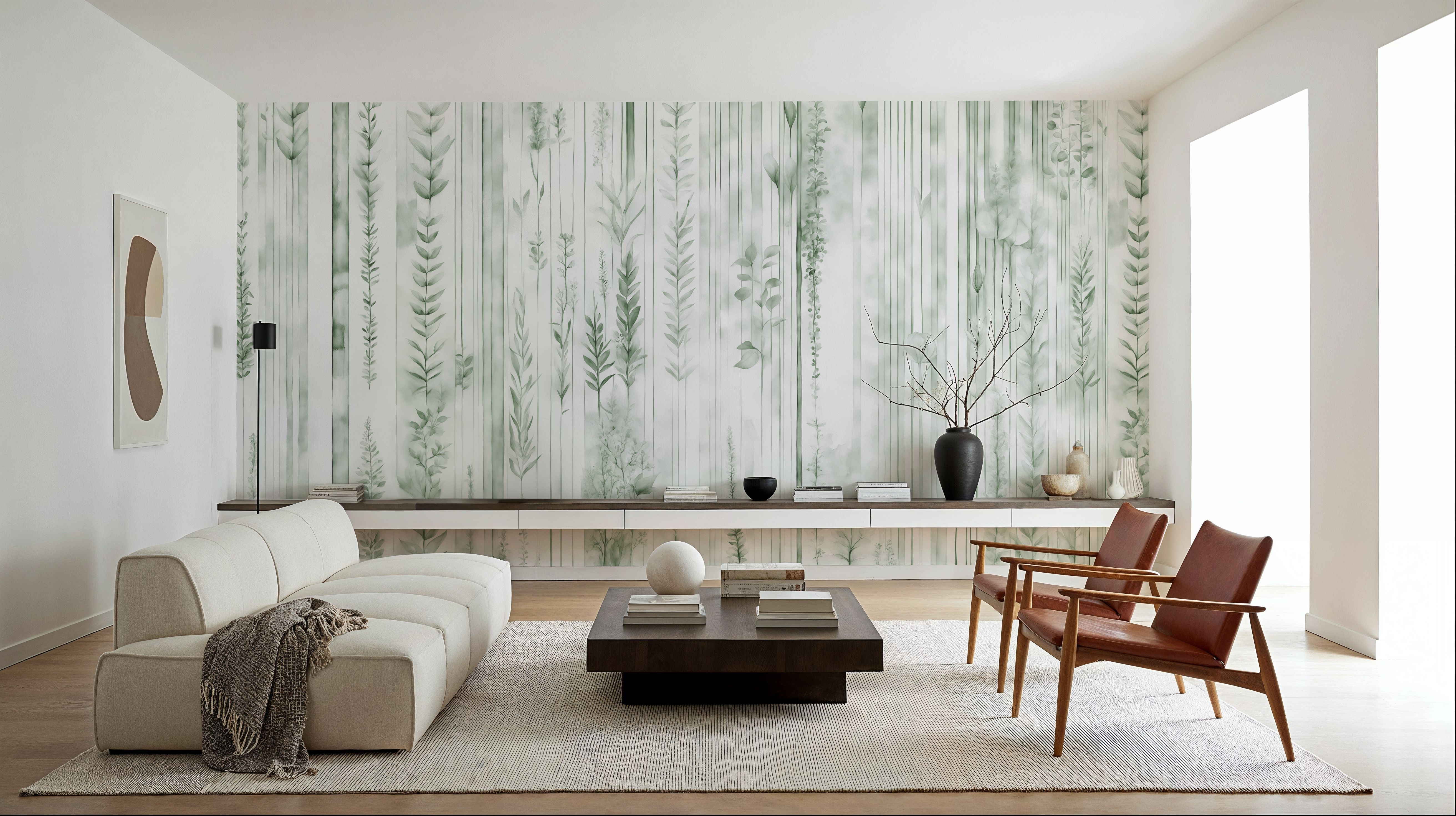 Botanical Wall Green