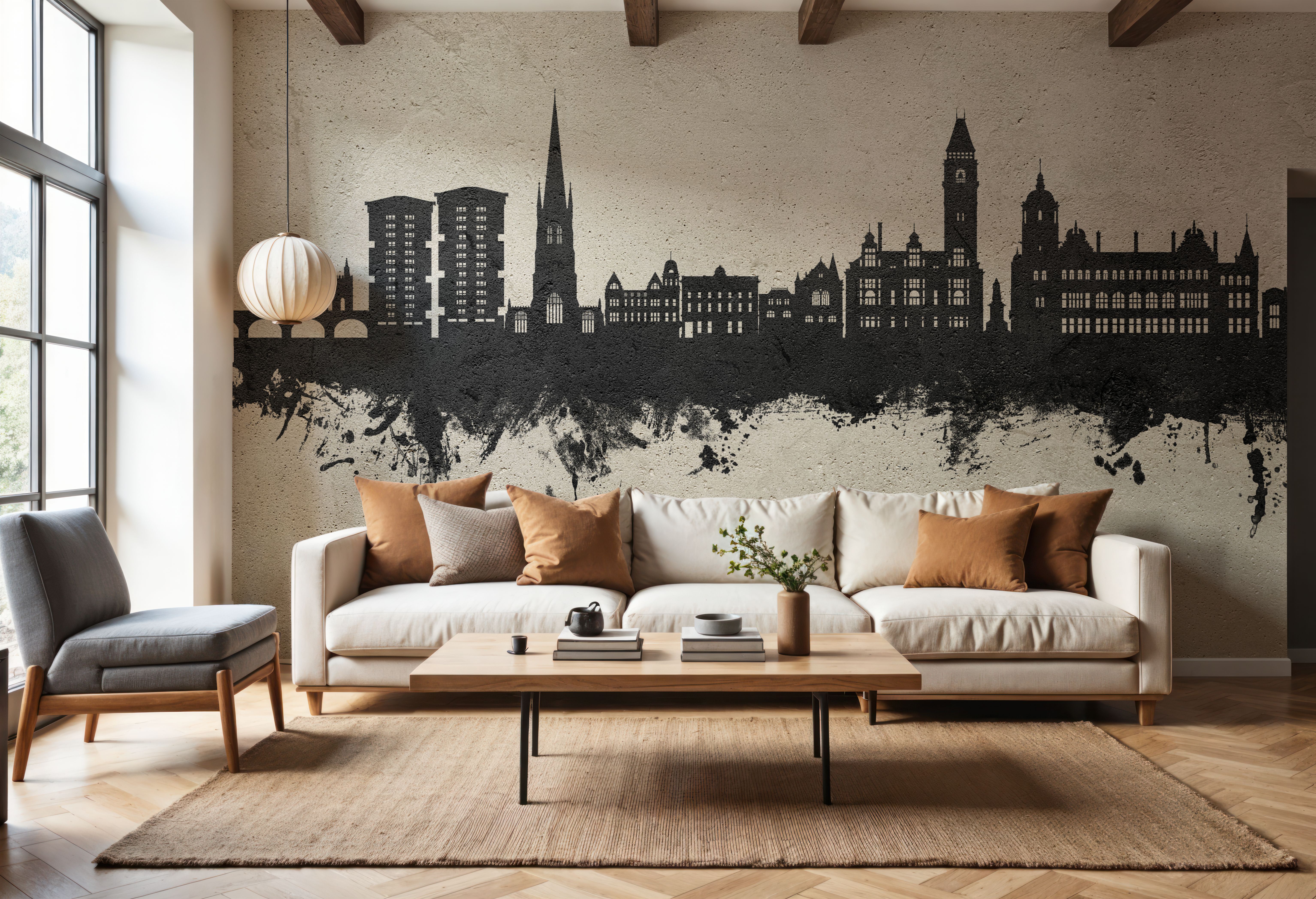 Wakefield England Skyline Concrete