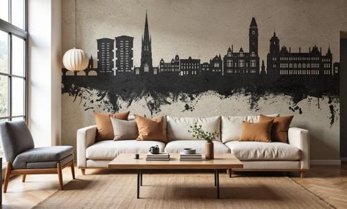 Wakefield England Skyline Concrete