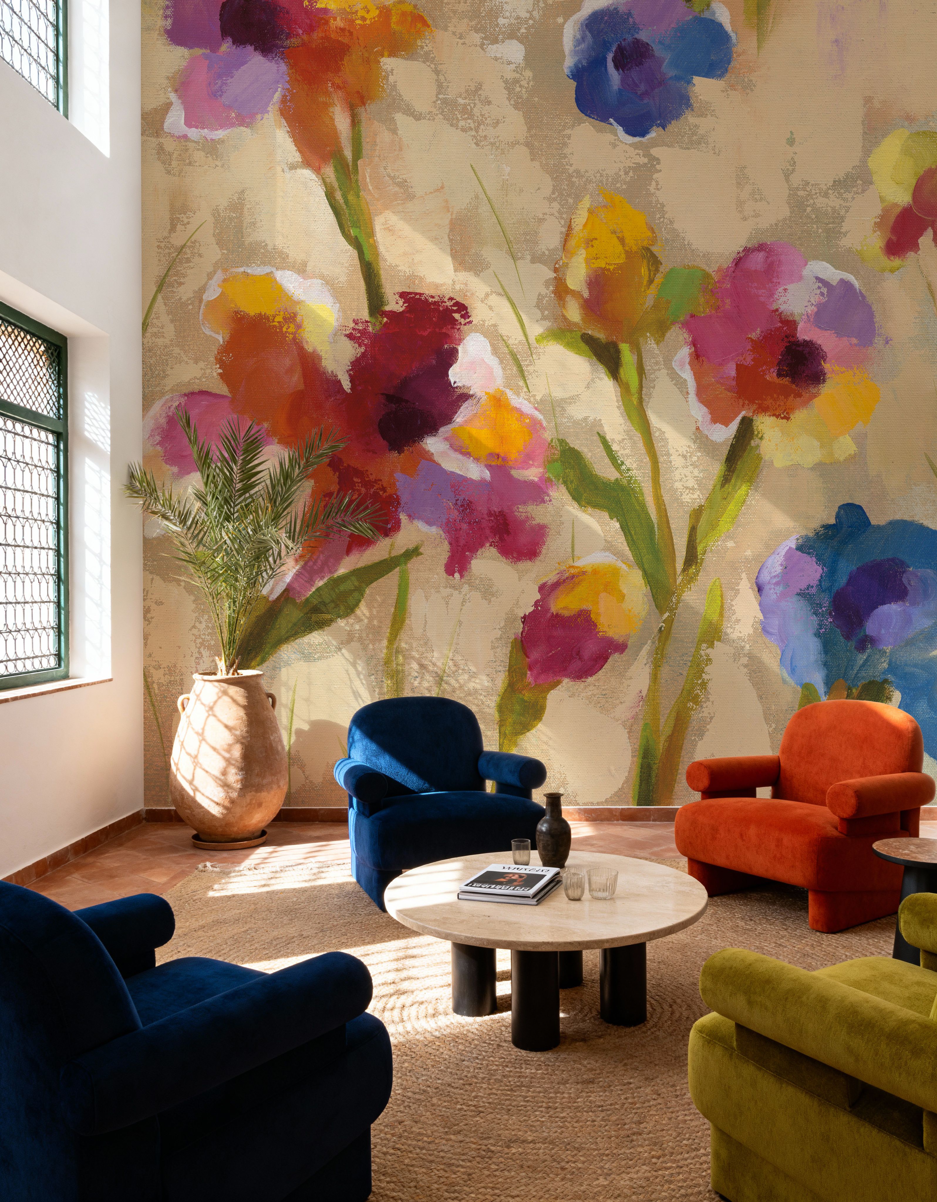 Bold Bright Flowers II