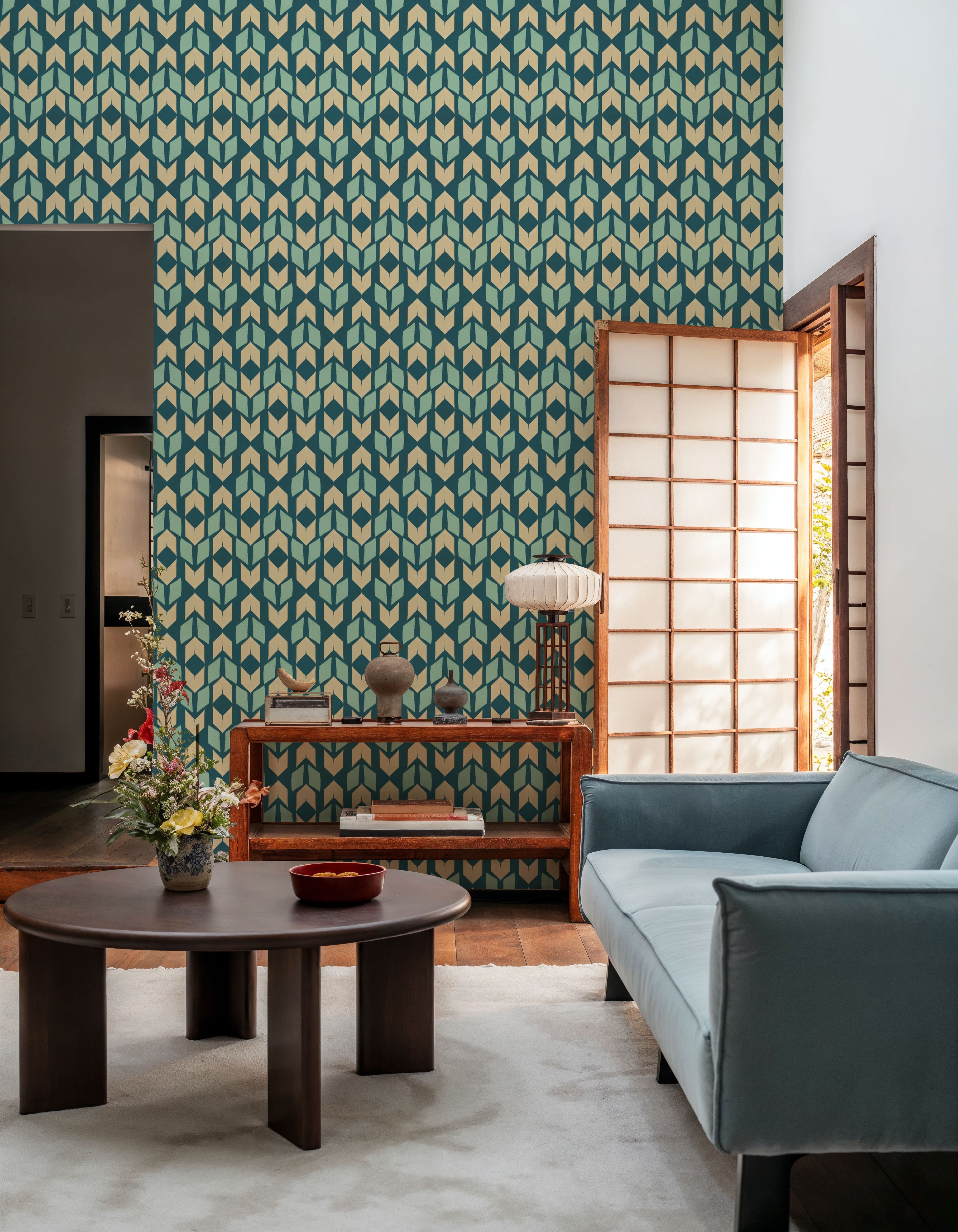 Outdoor Arrows Yellow on Green