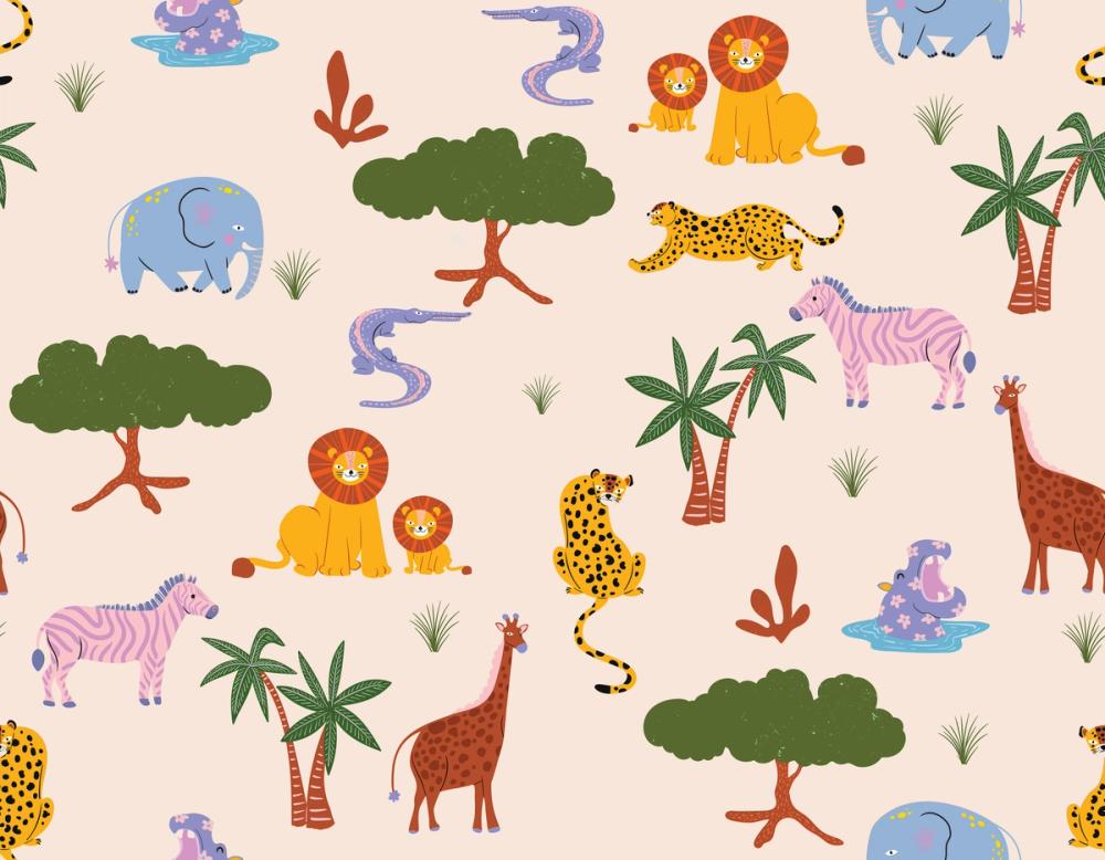Funky Safari Pattern