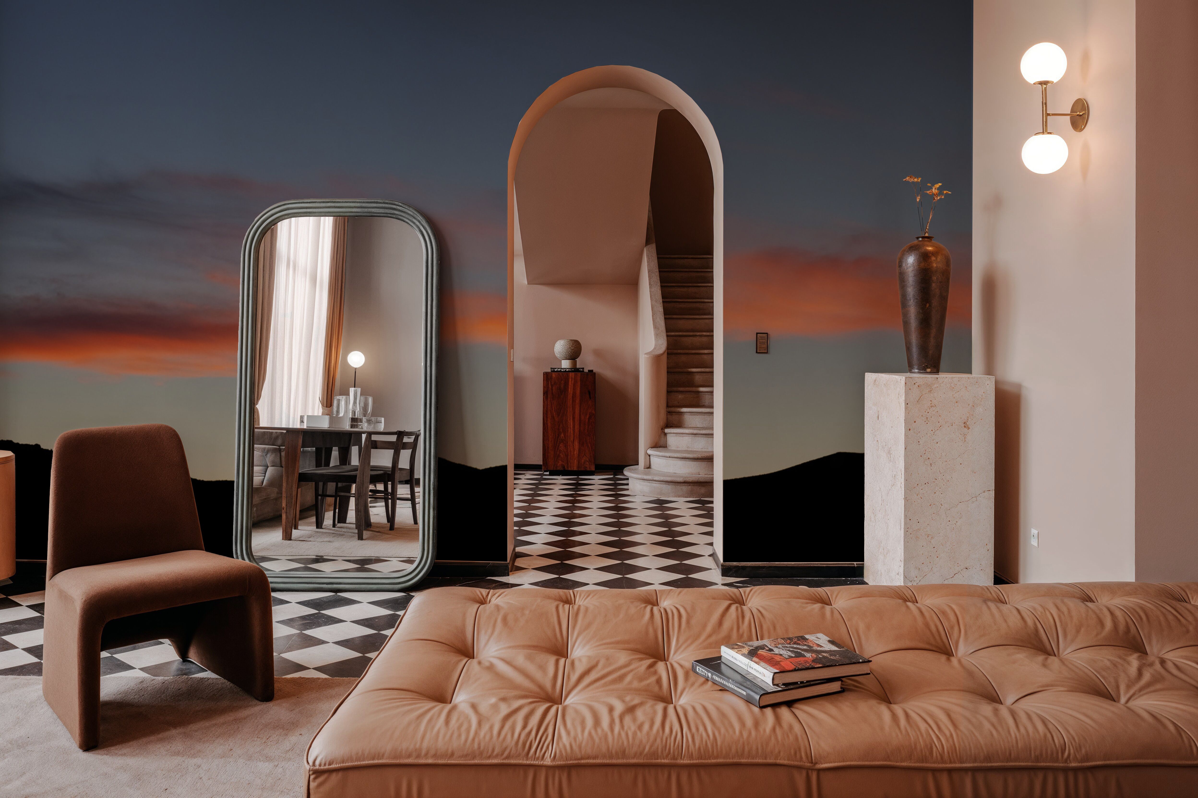 Mountain Twilight, Wallpaper