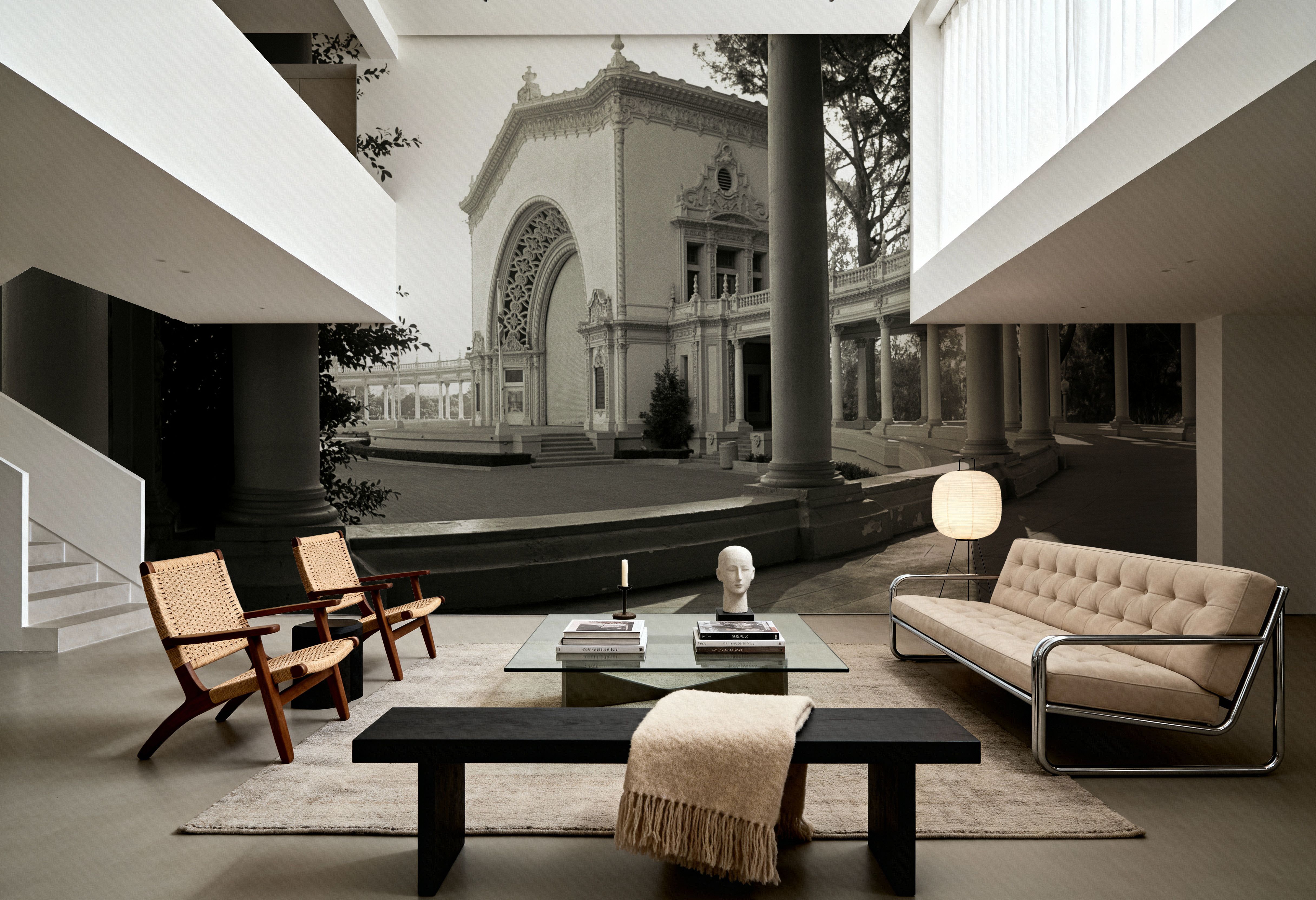 Classical Colonnade, Wallpaper