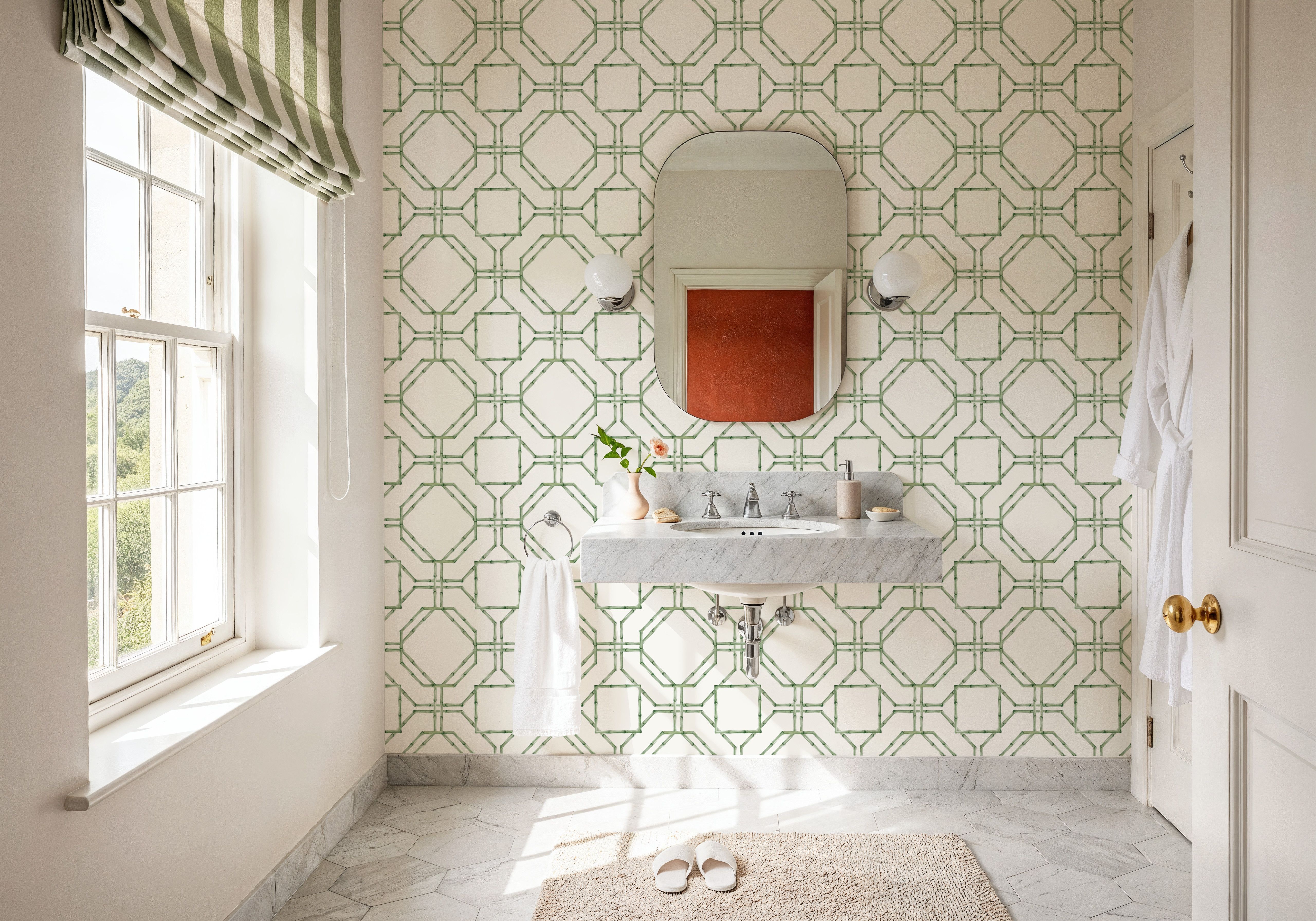 Bamboo Lattice, Green