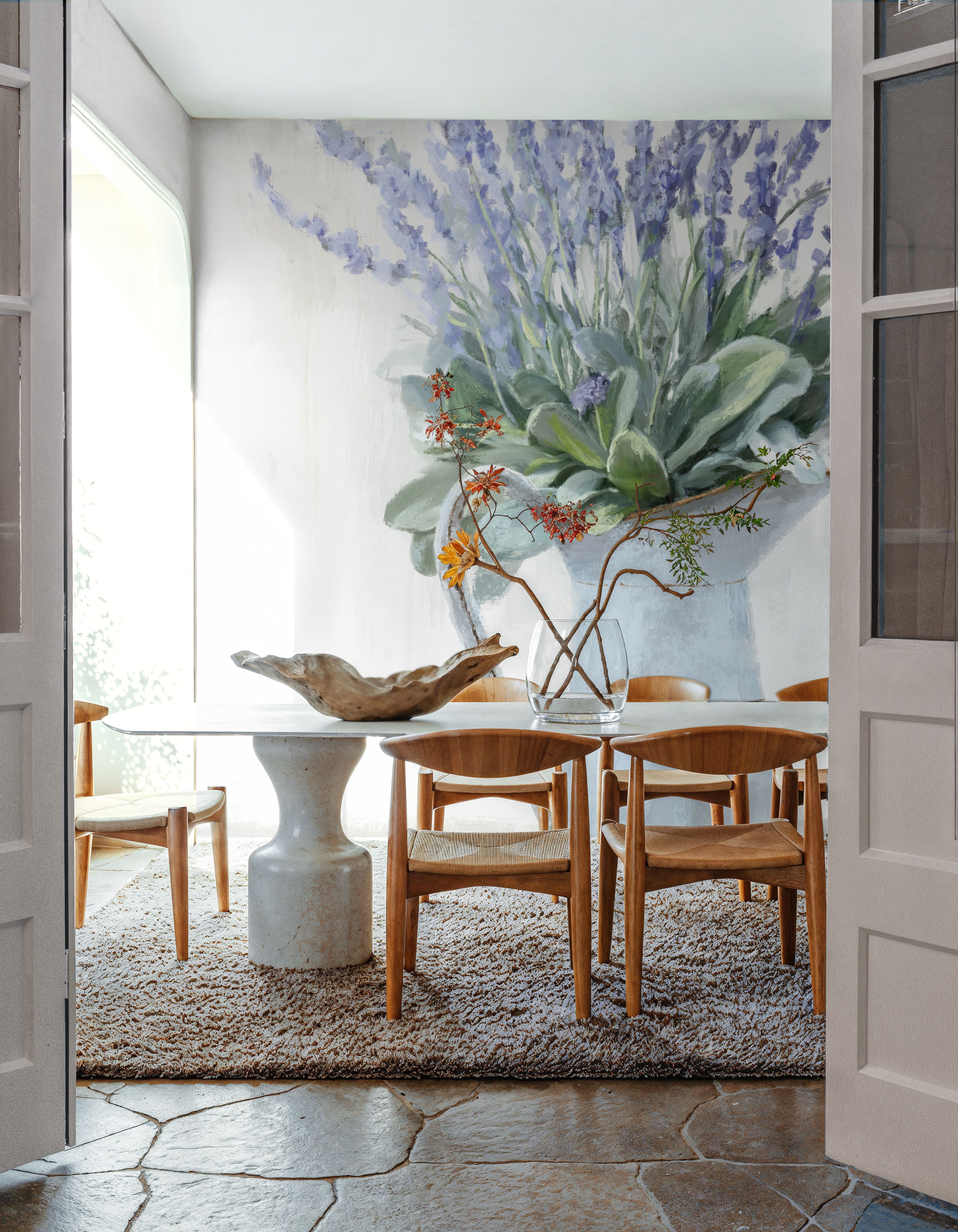Soft Farmhouse Flowers I