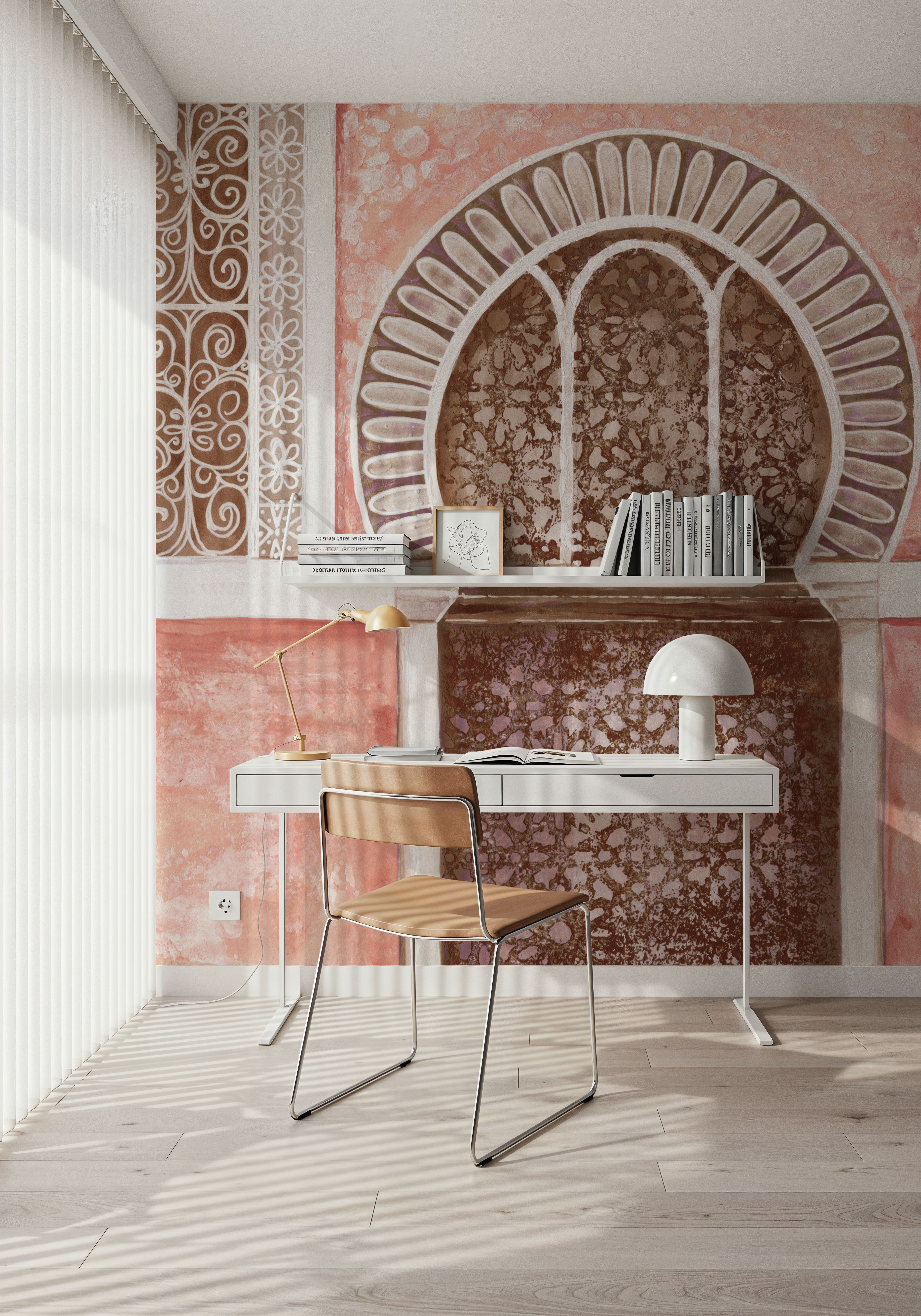 Moroccan Streets Tiled Alcove