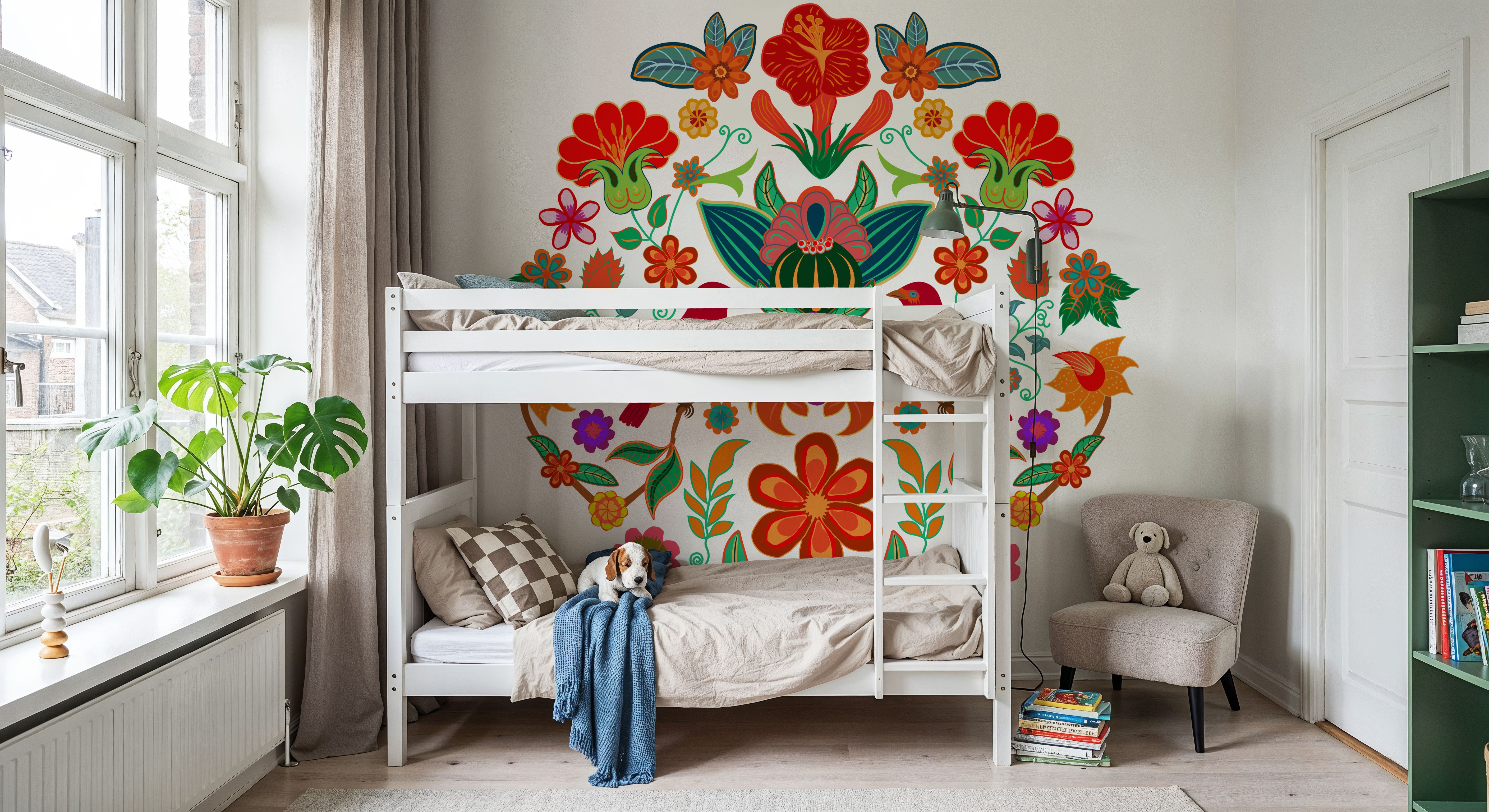 Otomi Floral Birds