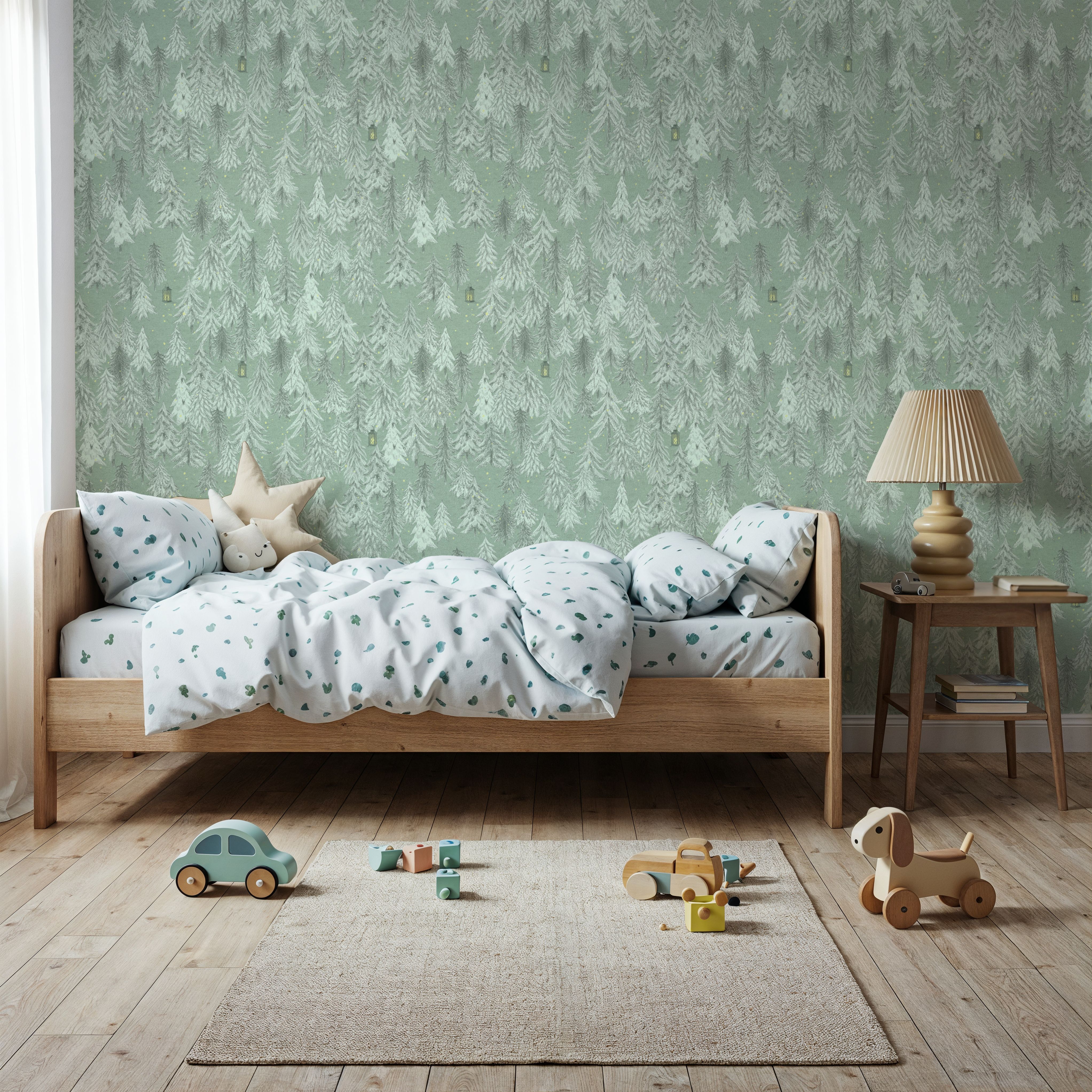 Forest Lanterns, Green