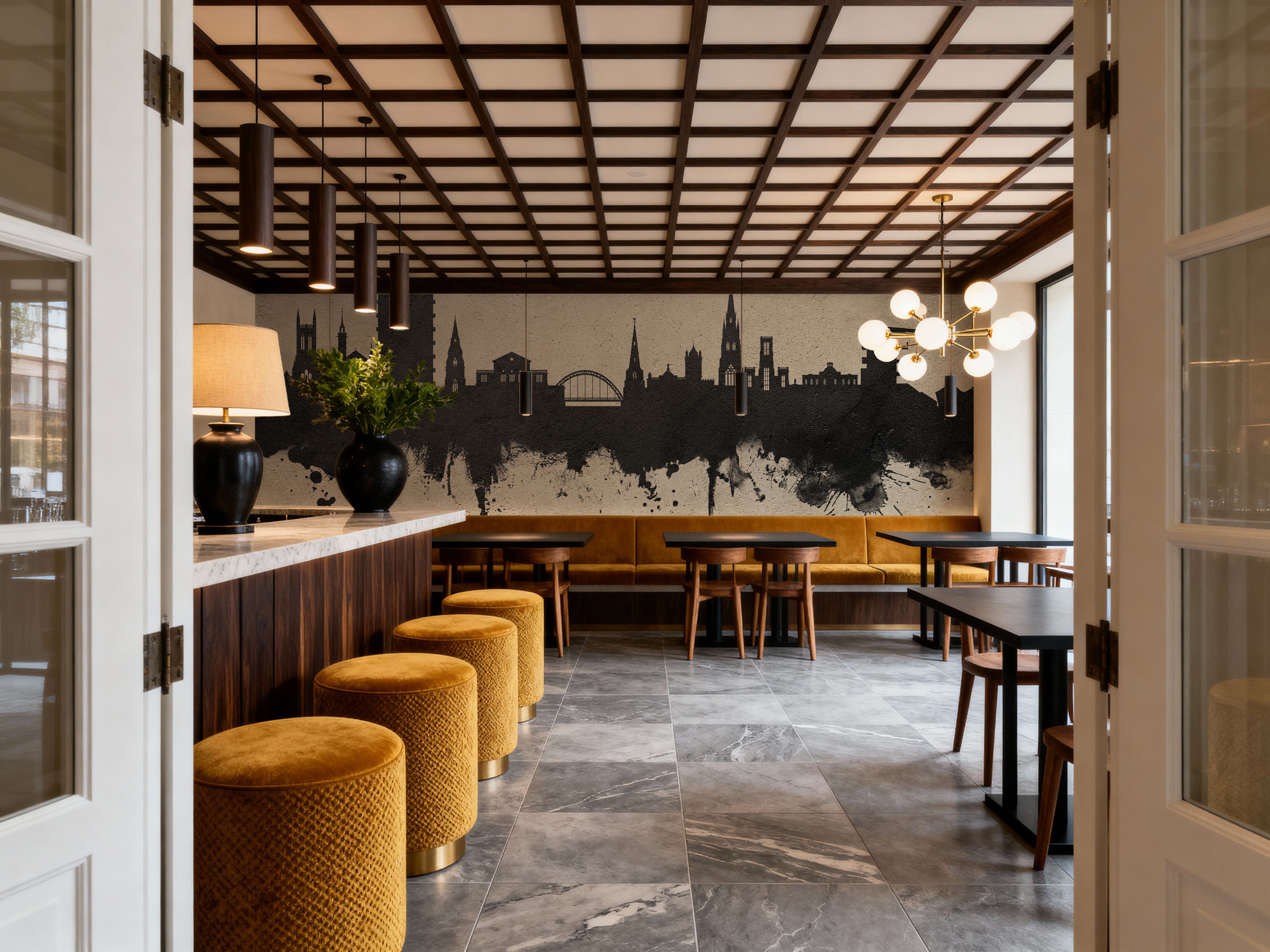 Cheltenham England Skyline Concrete