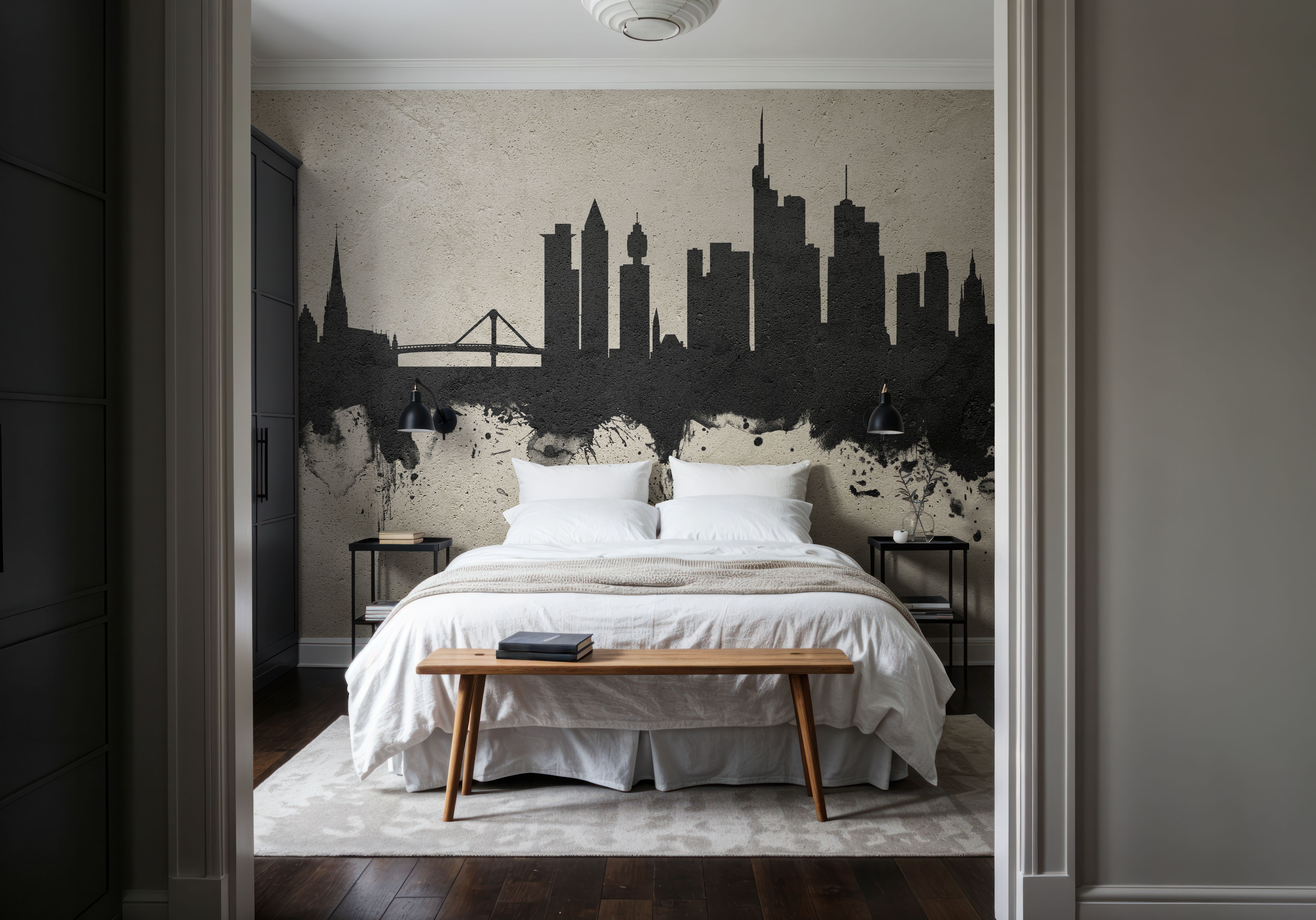 Frankfurt Skyline Concrete