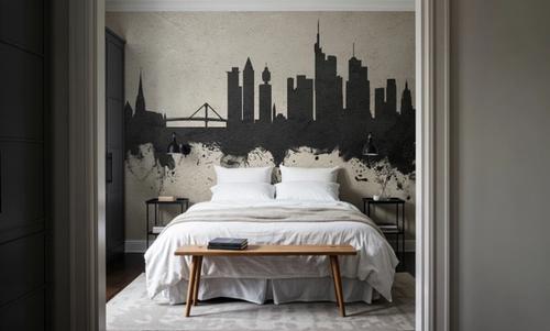 Frankfurt Skyline Concrete