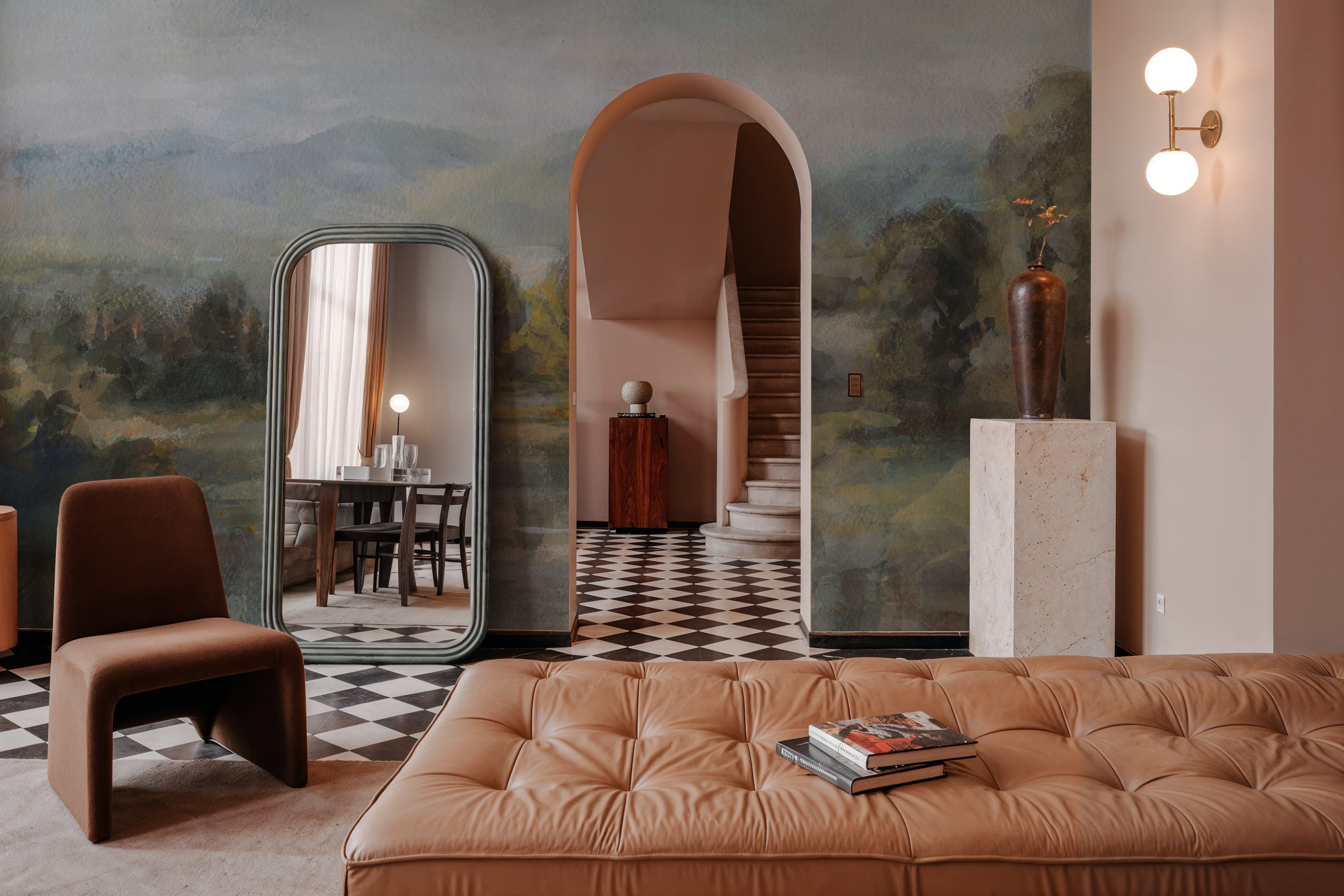 Valley River, Behang