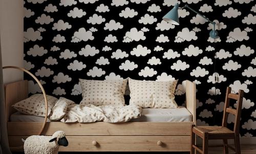 Cloudy Thoughts Black