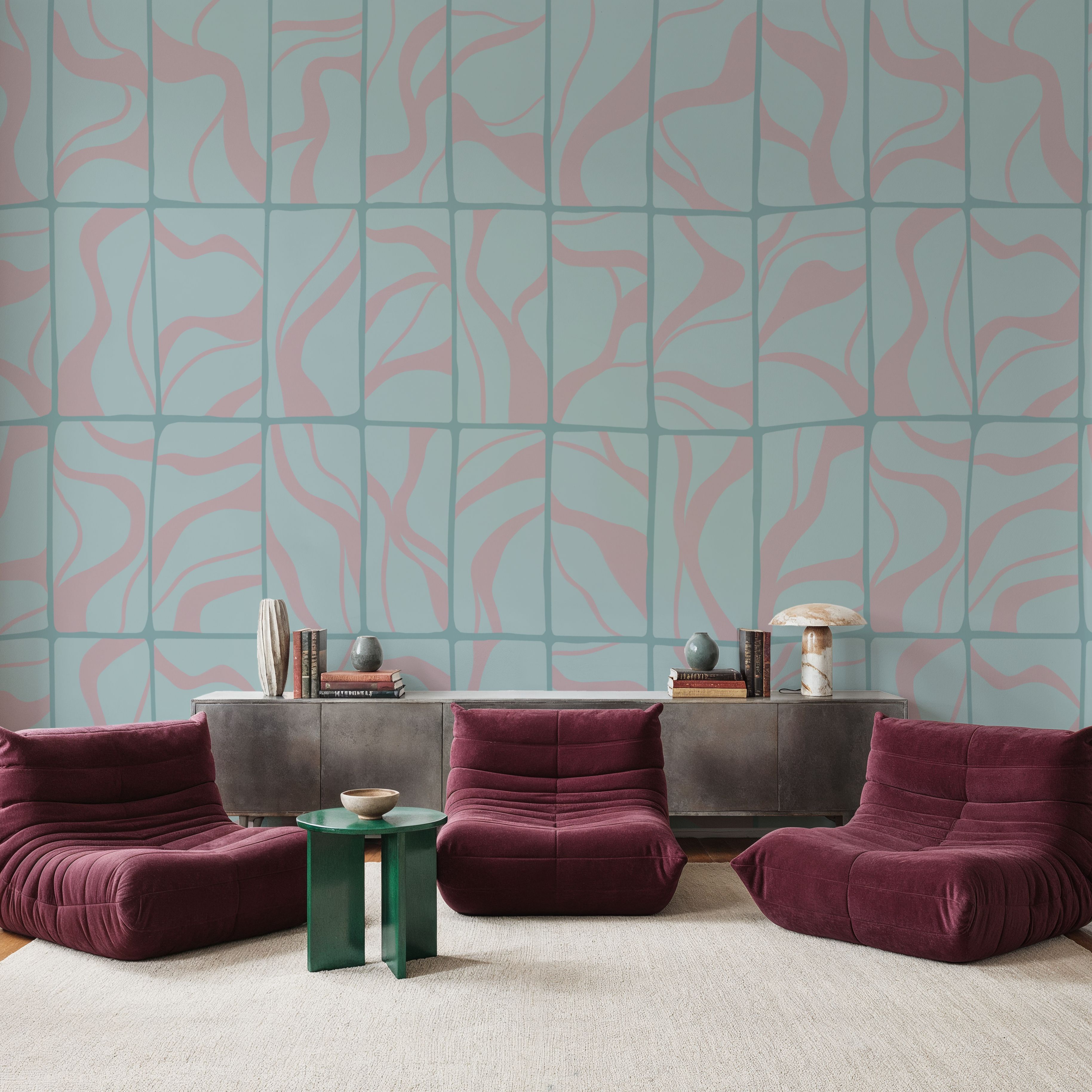 Linear Drift, Sky & Pink