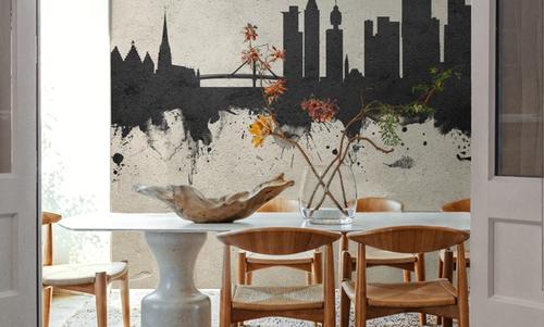 Frankfurt Skyline Concrete