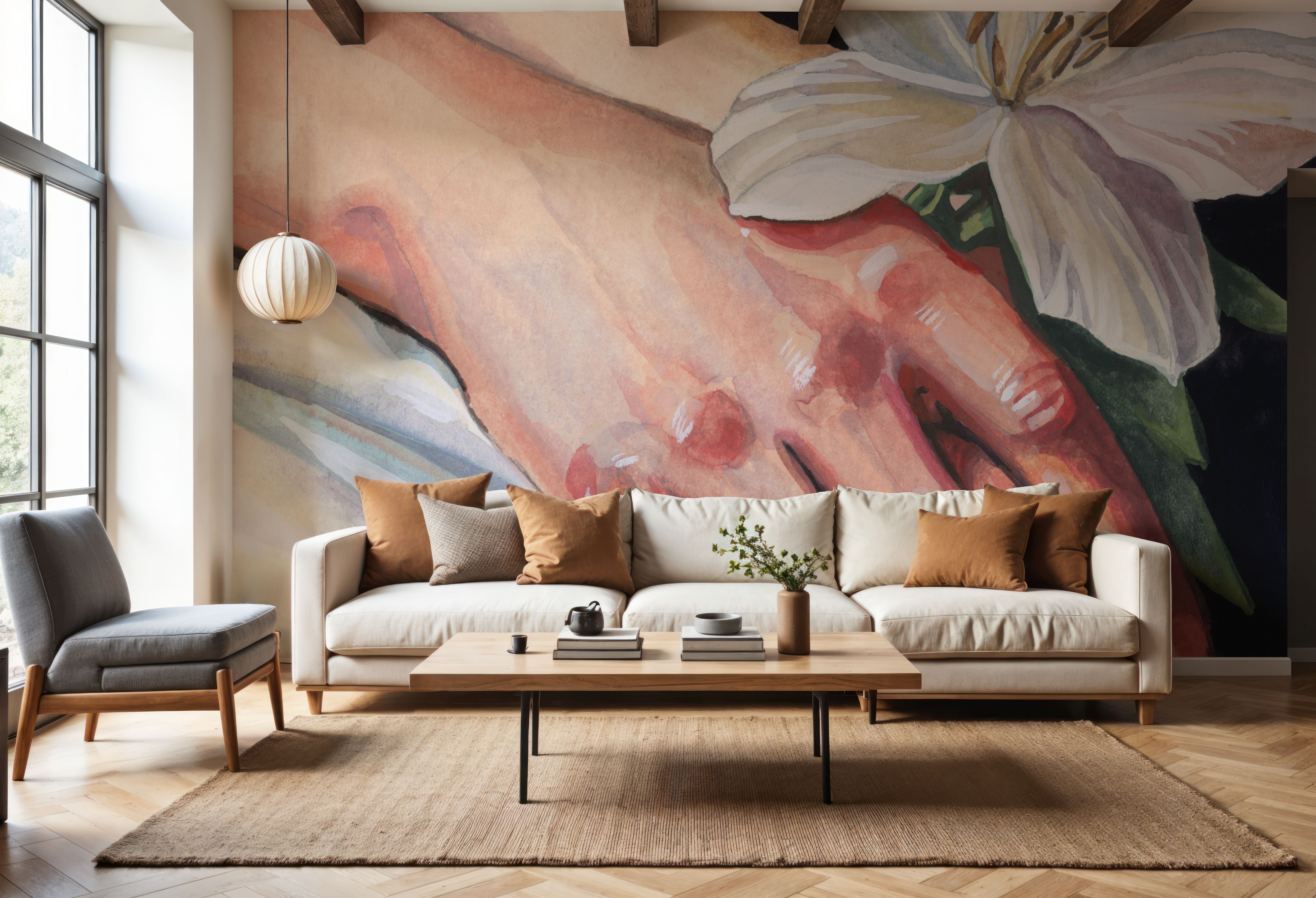 Peaceful Flower in Hand