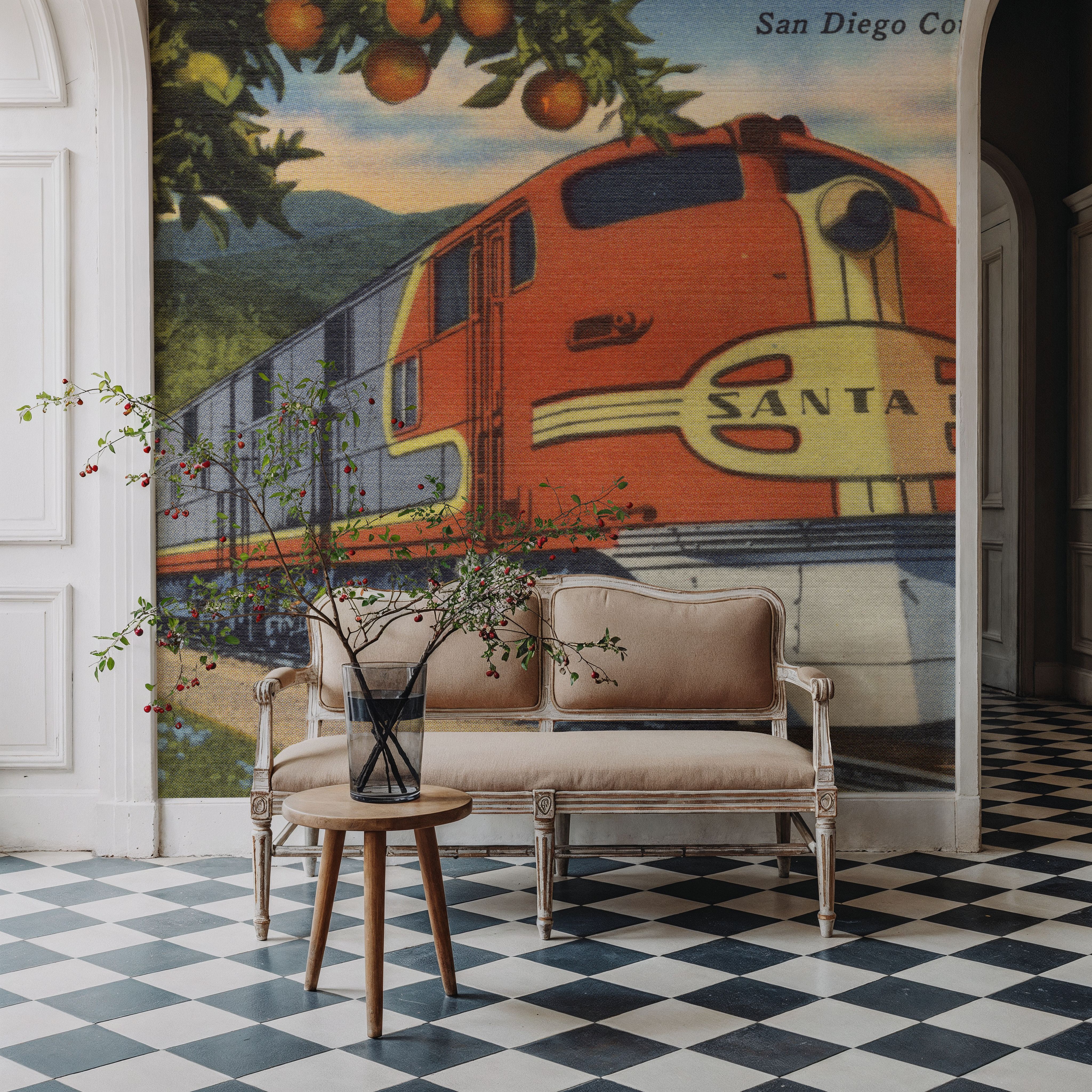 Greetings from San Diego - Screenprint Postcard