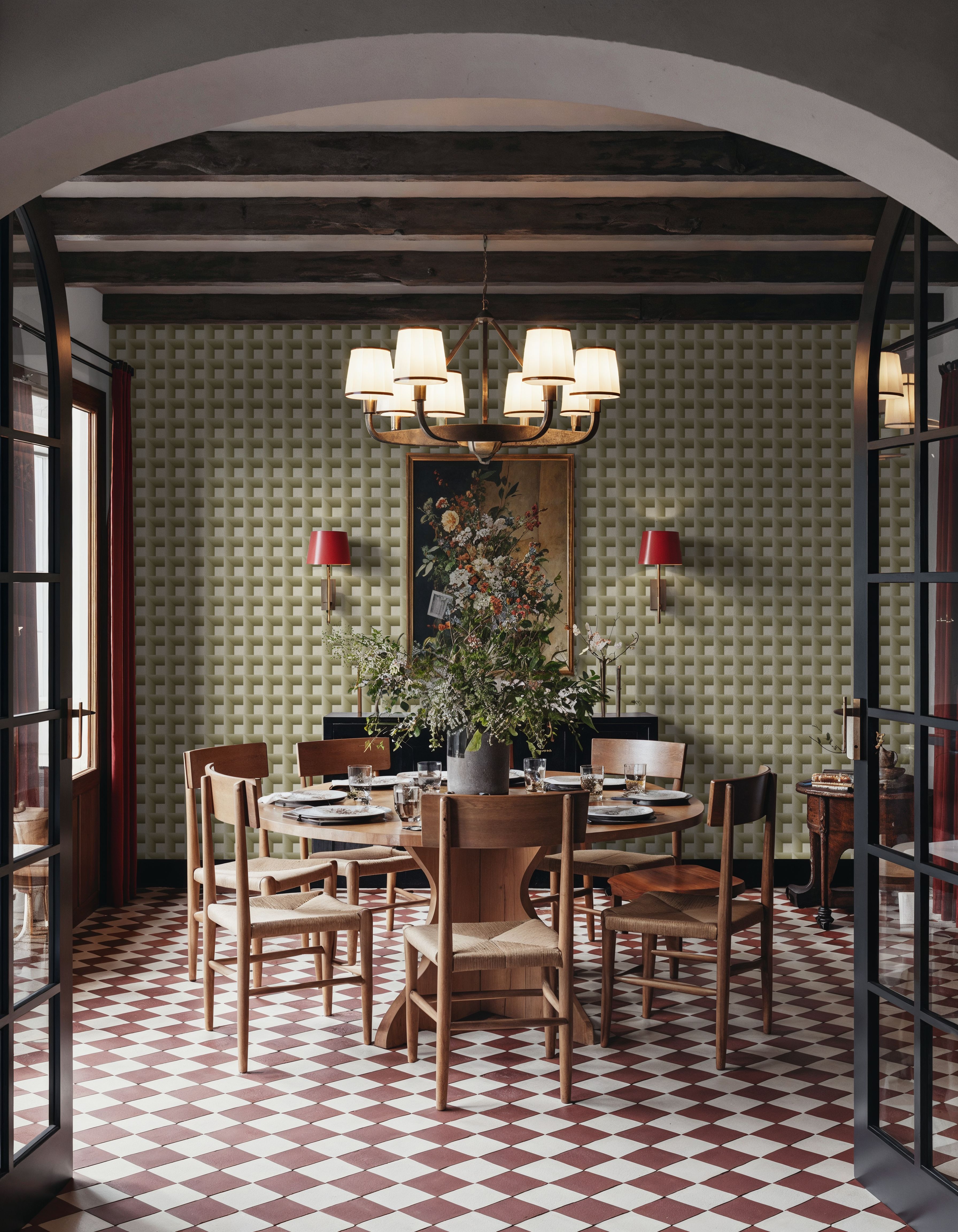 Decorative Cubes, Chartreuse