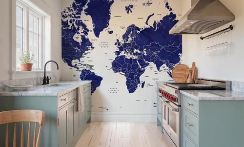 World Map - Nevin