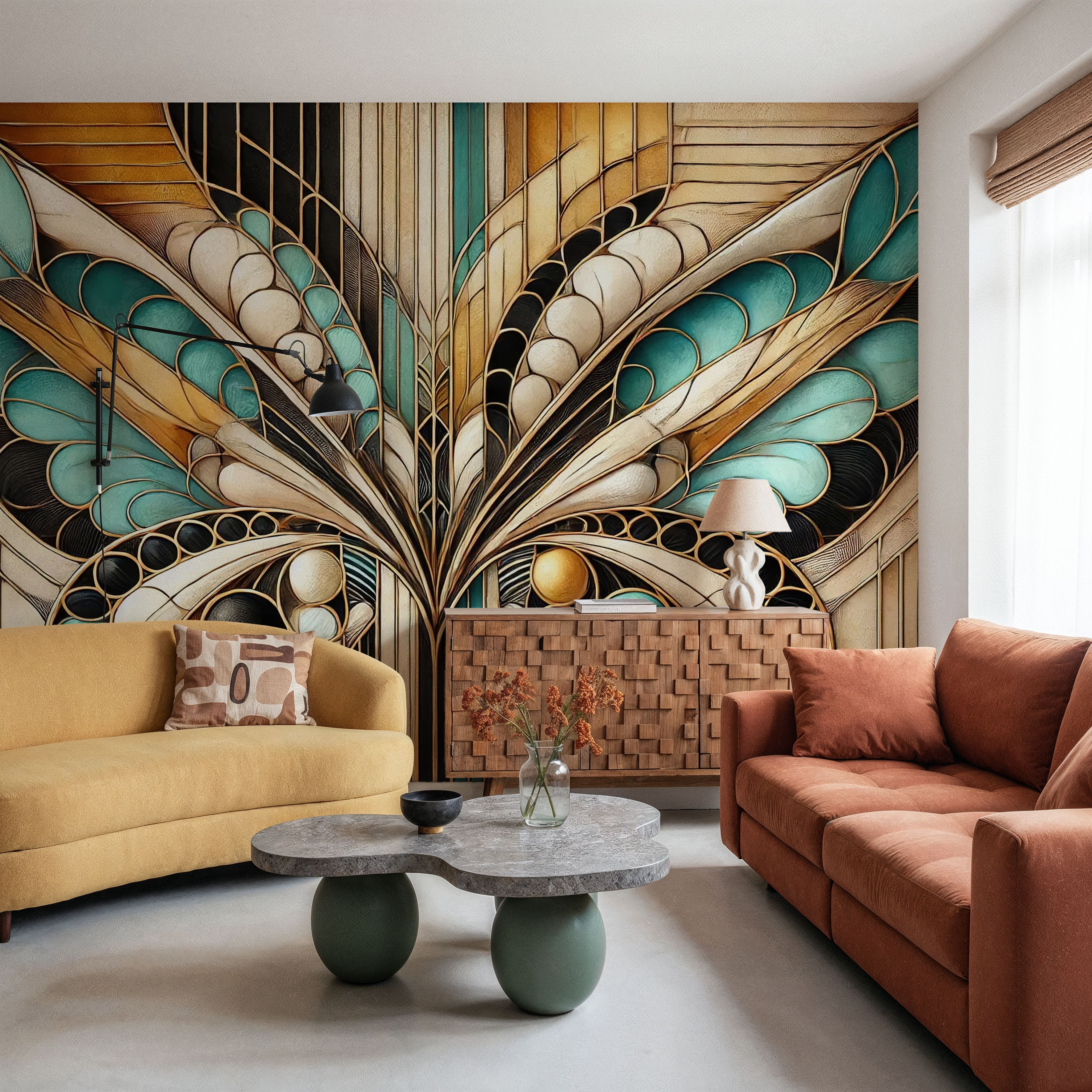 Art Deco Butterfly Wings