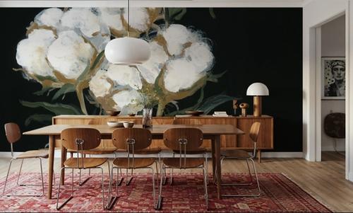 Vintage Stems of Cotton