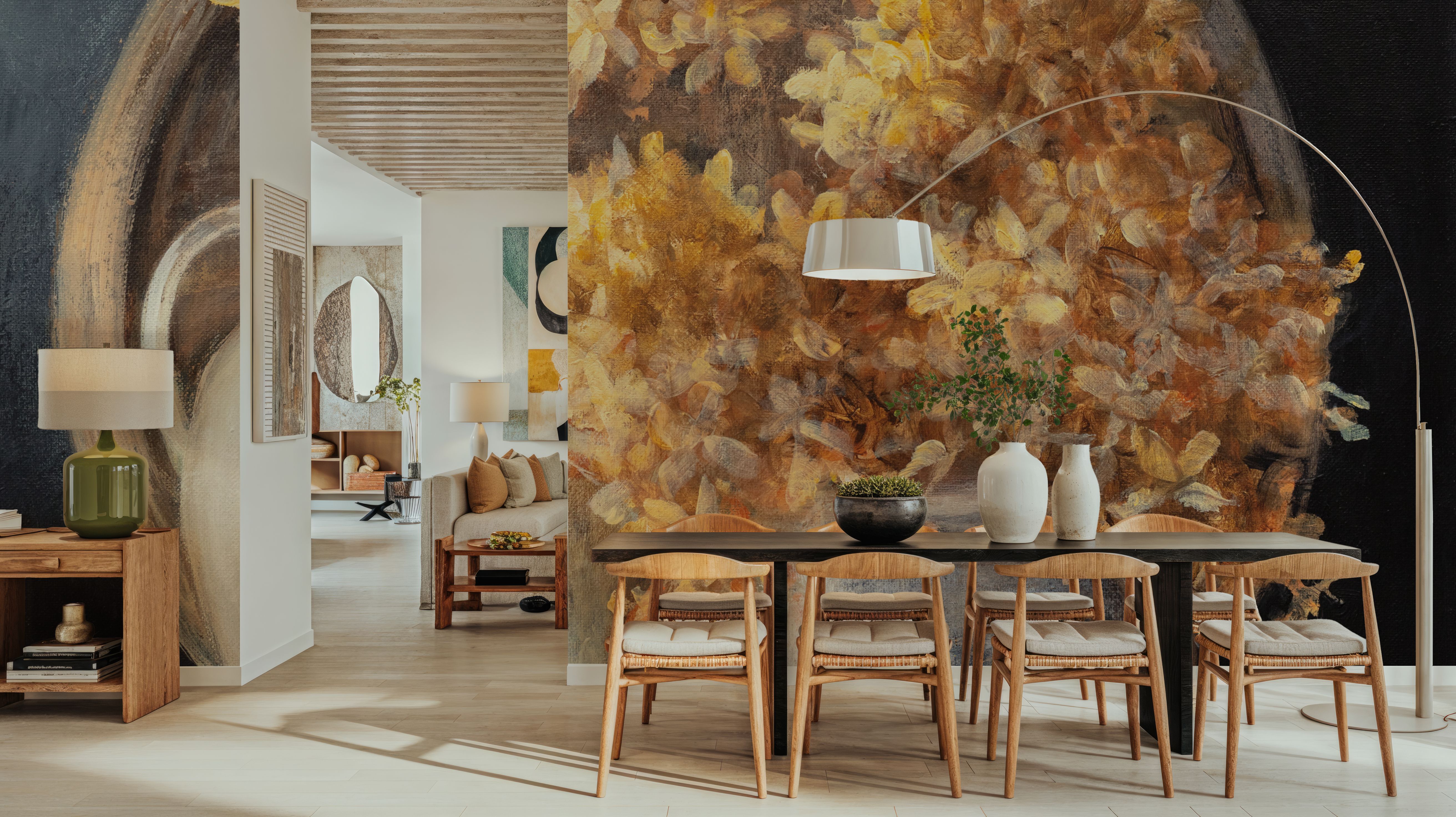 Golden Hydrangeas II