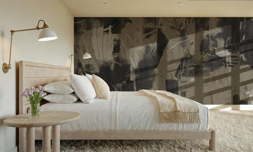 Plaster and Ebony I