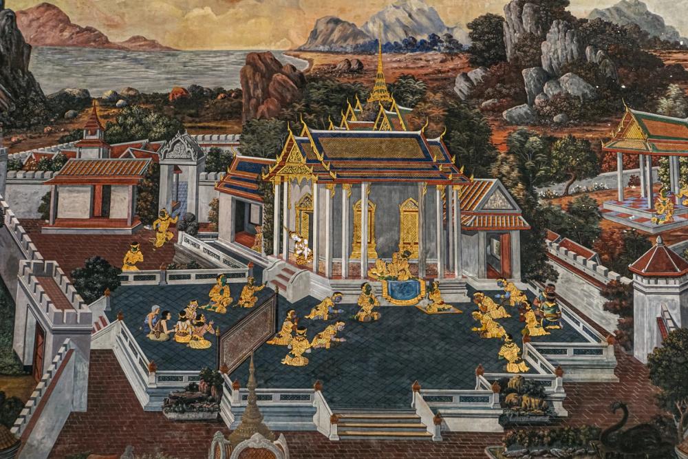 Ramayama, Thai Painting