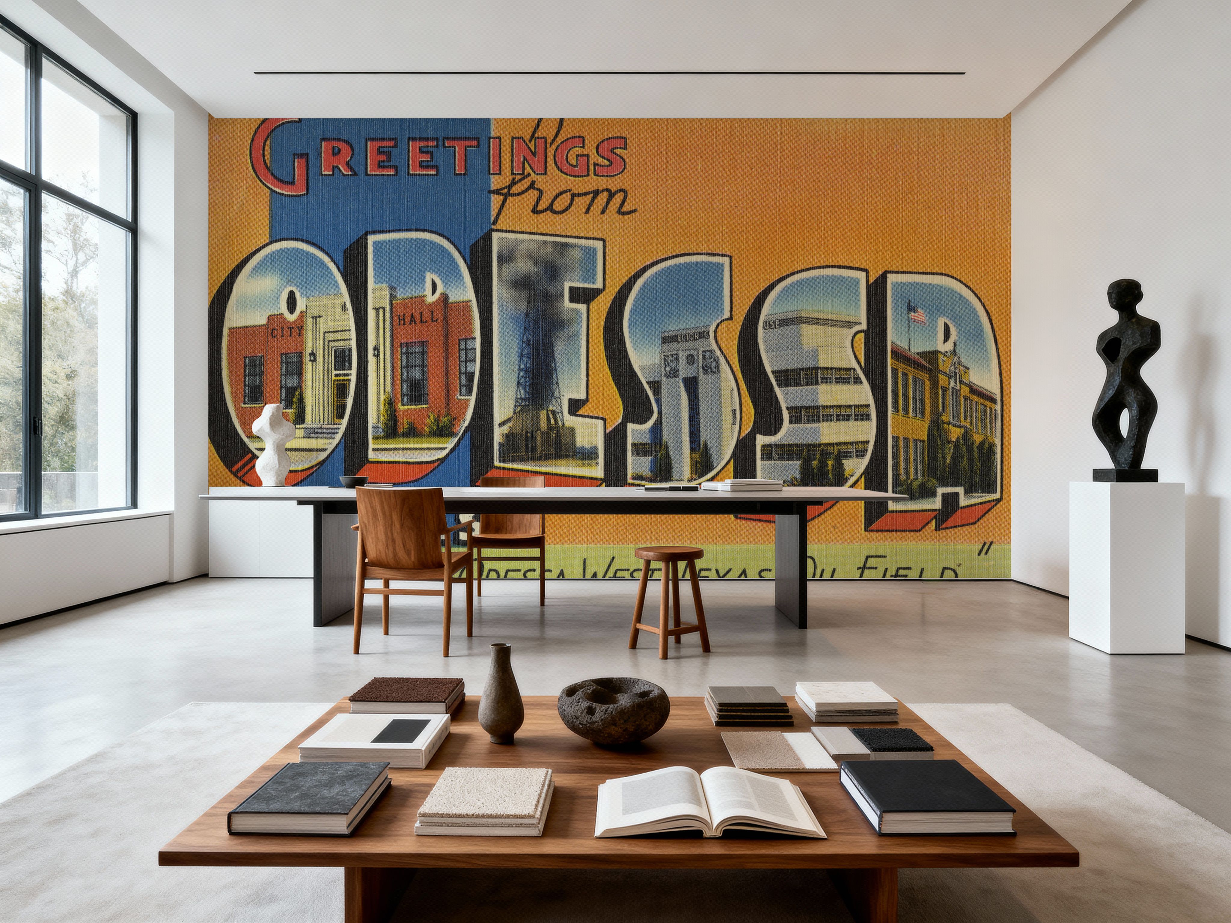 Greetings from Odessa - Screenprint Postcard