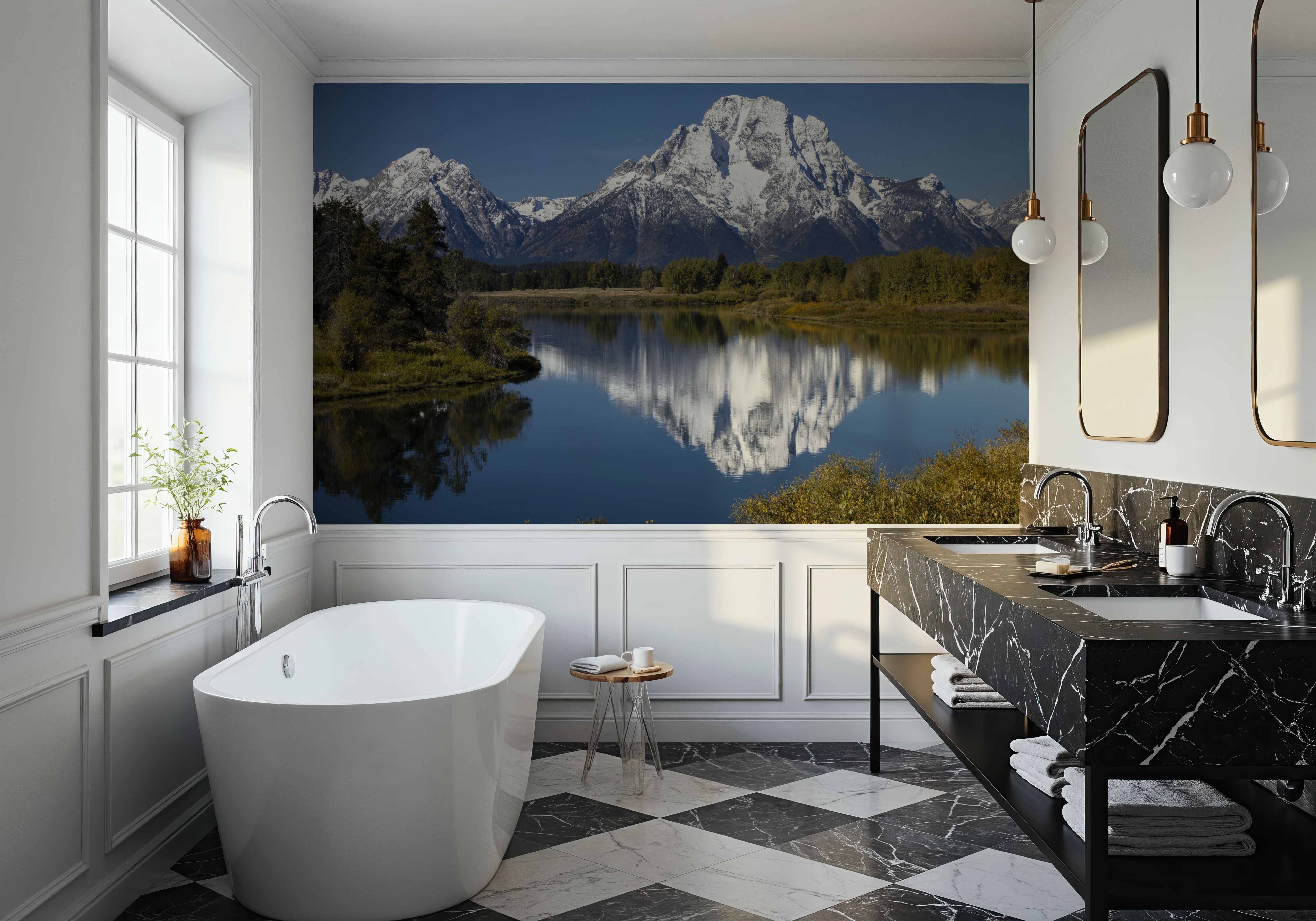 Mountain Mirror Lake