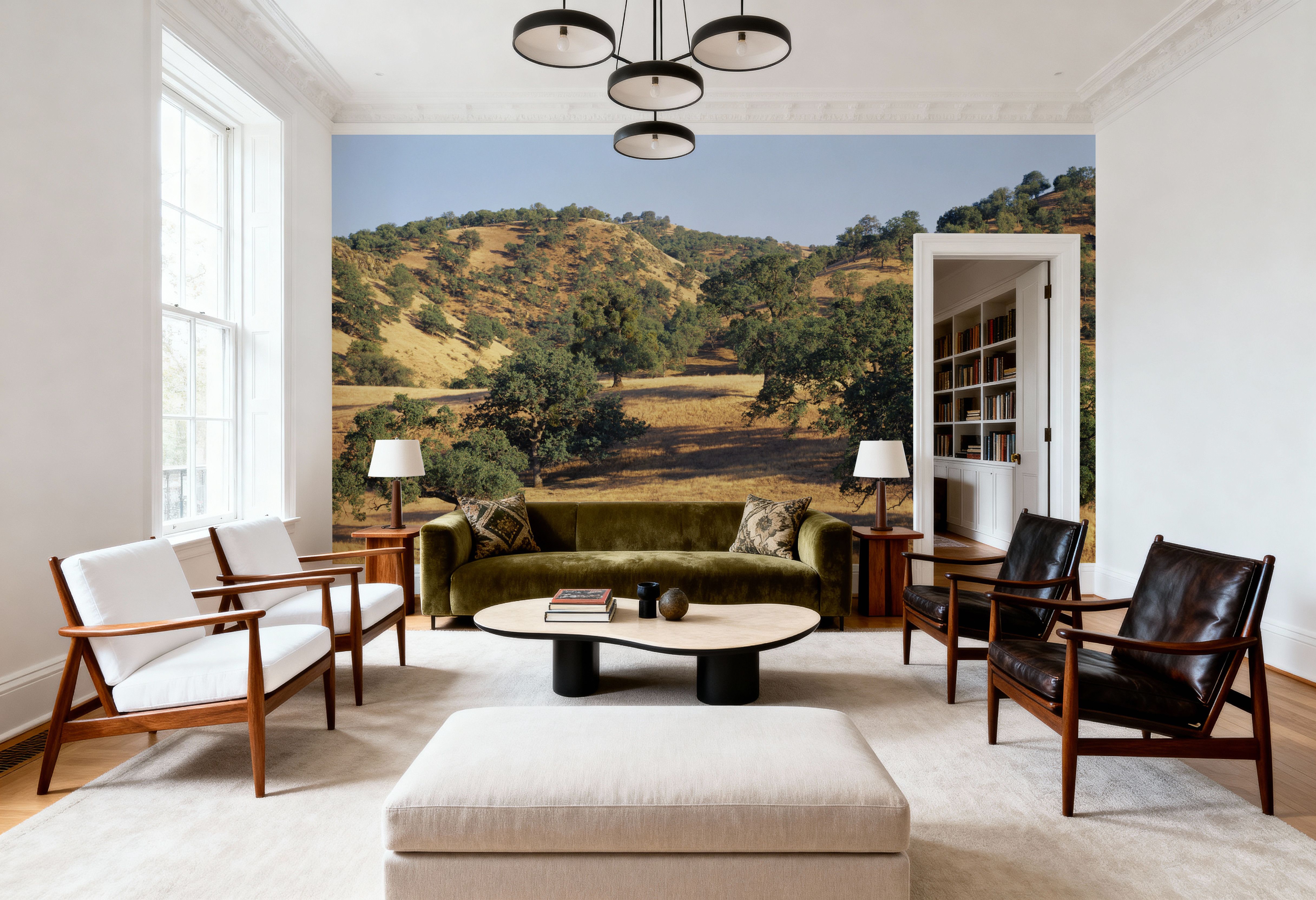 Golden Oak Hills, Wallpaper