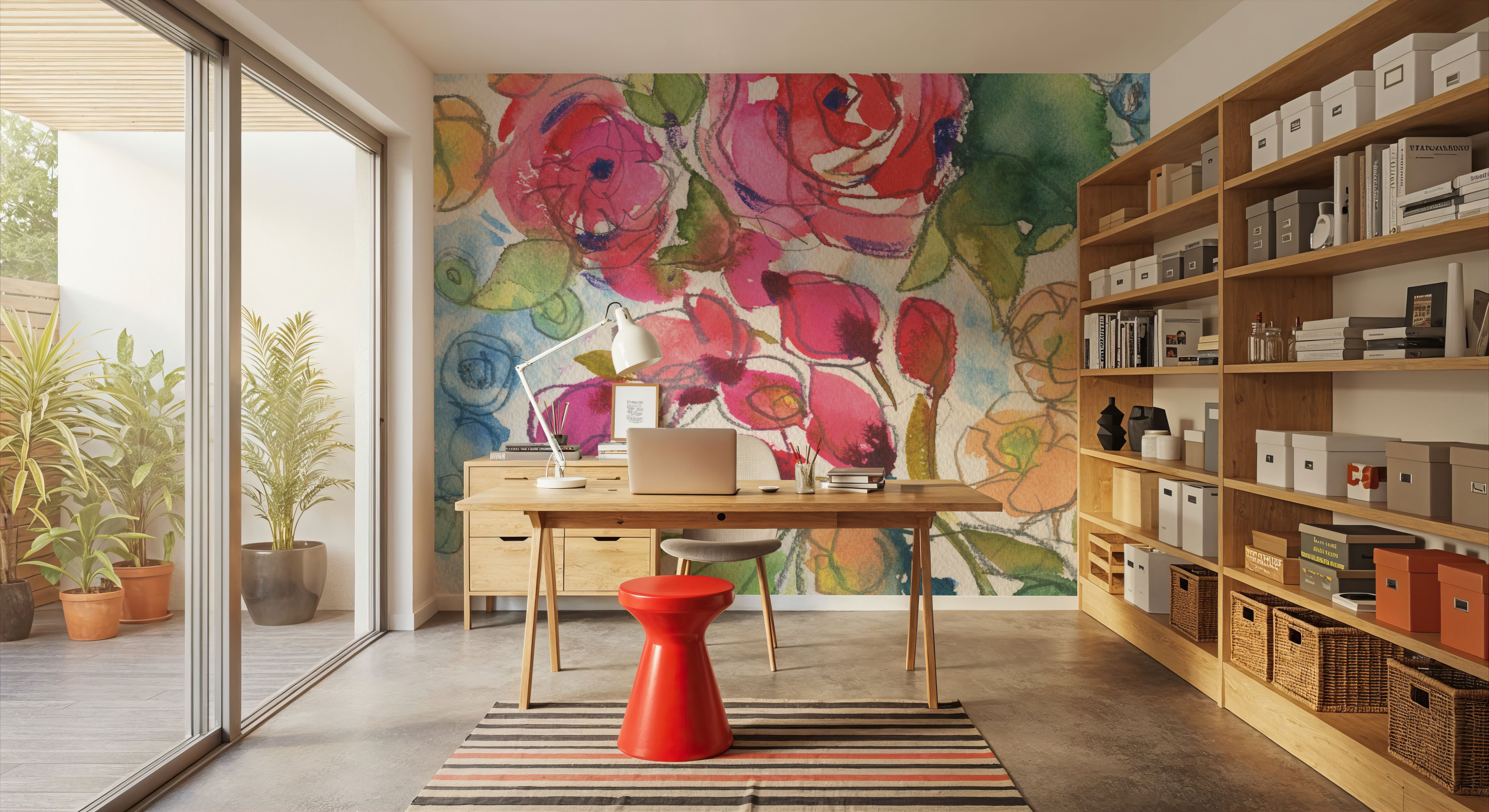 Summer Impressions, Behang