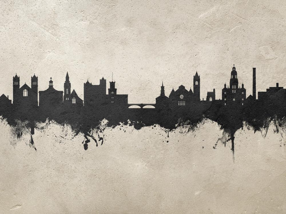 Nashua New Hampshire Skyline Concrete