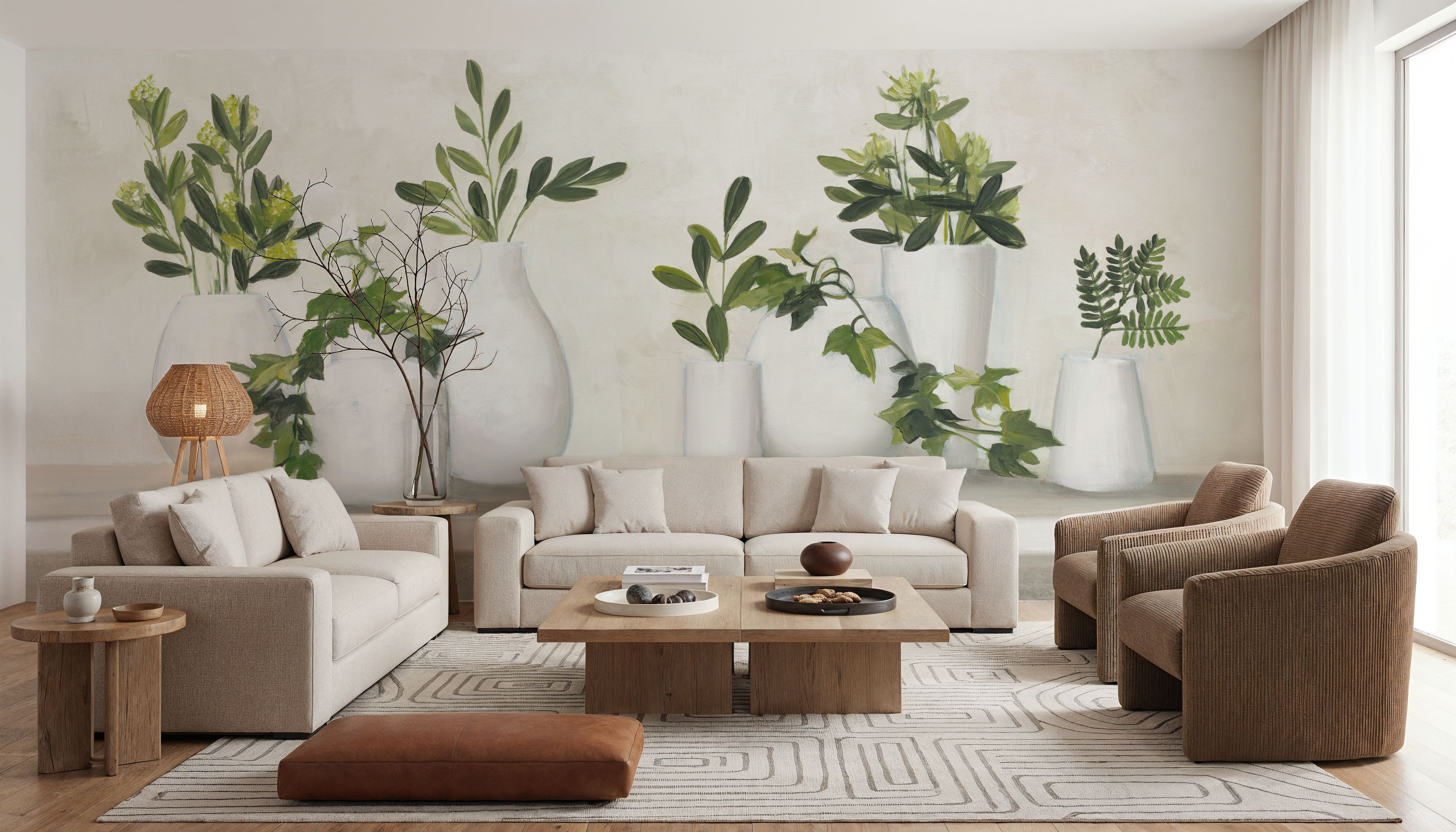 Plant After Plant, Behang