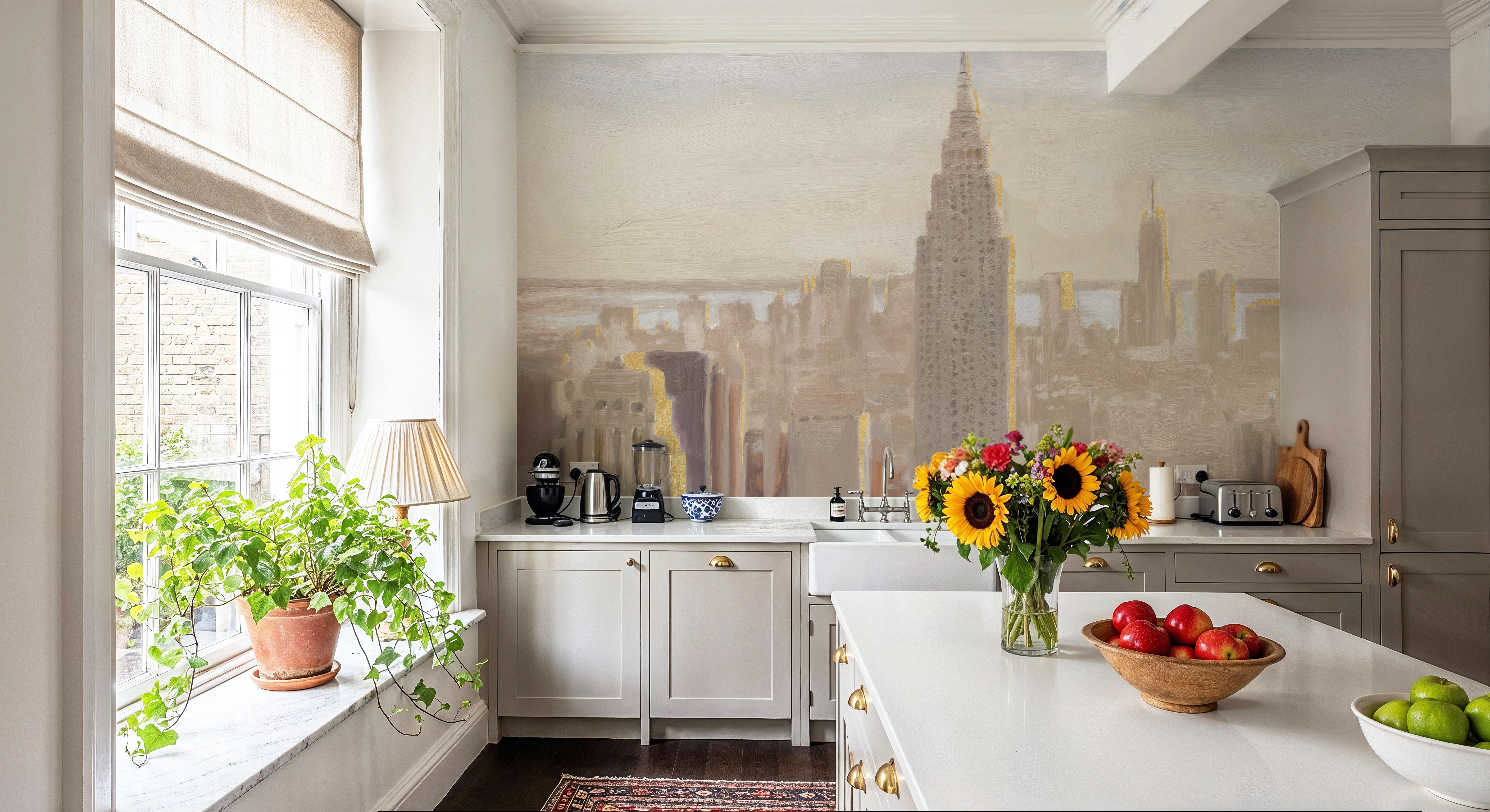 Downtown Dawn, Wallpaper