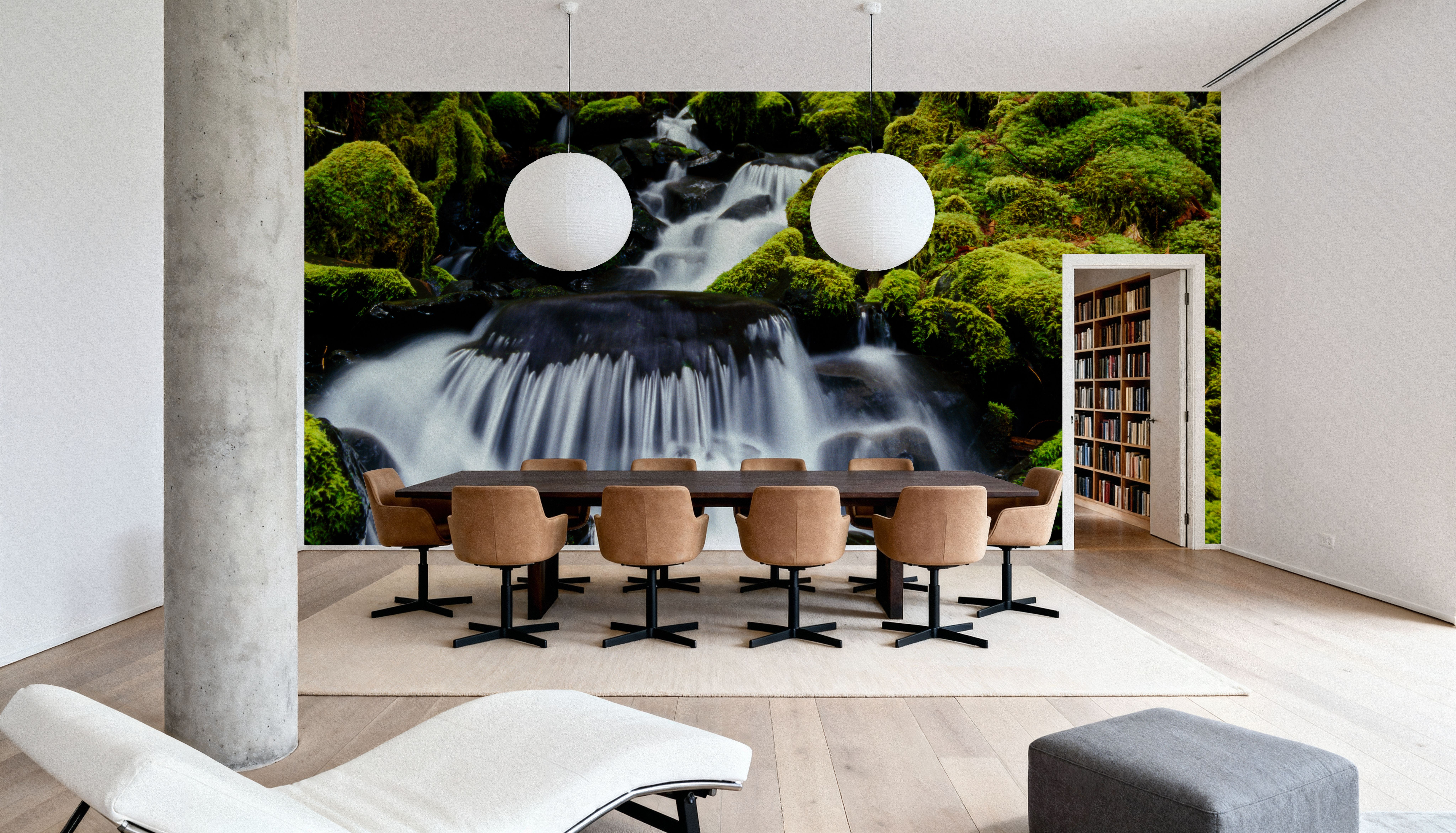 Mossy Rock Waterfall