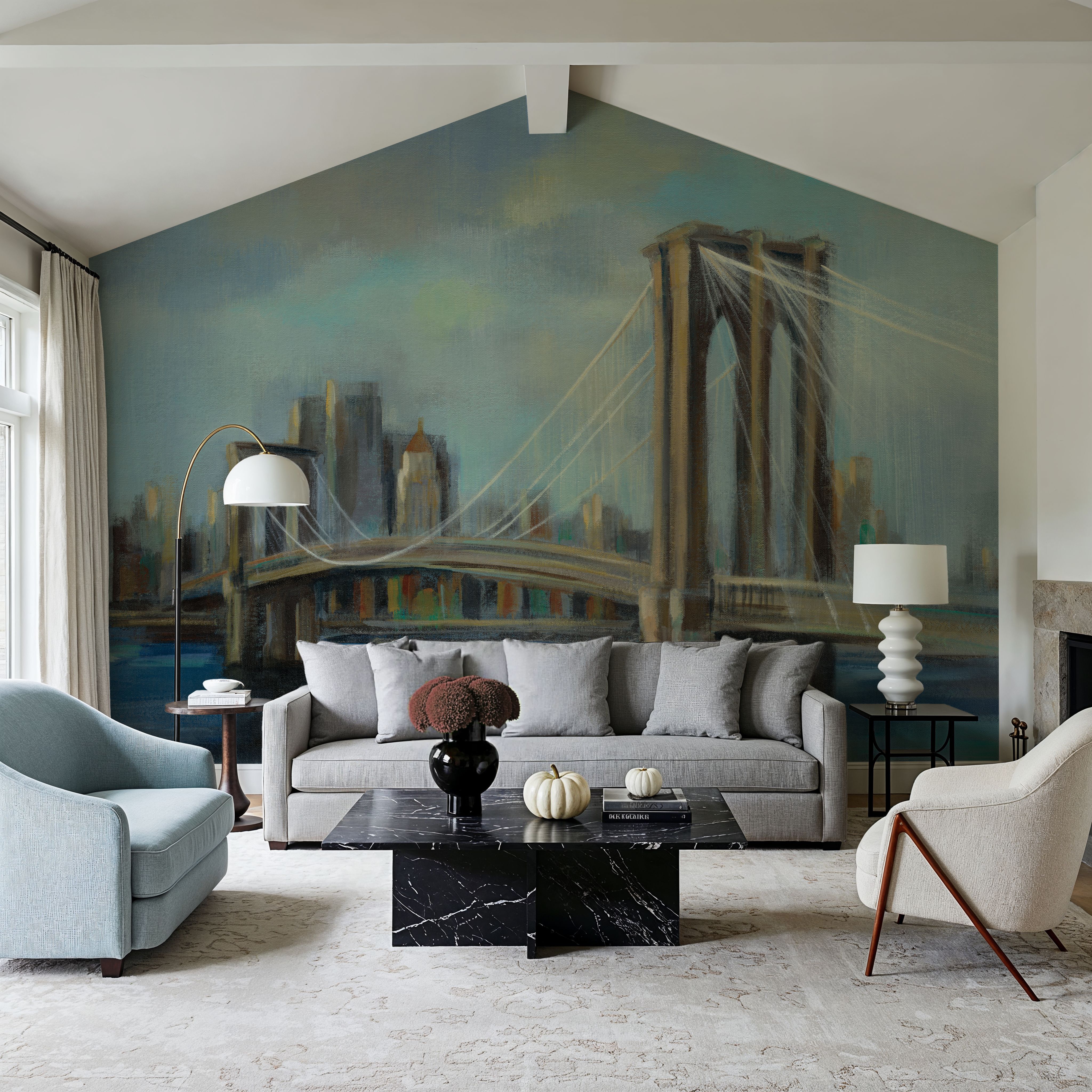 Painterly Brooklyn Bridge